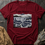 Calm Waves Deep Chaos | T-Shirt