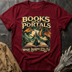 Books Are My Portals T-Shirt
