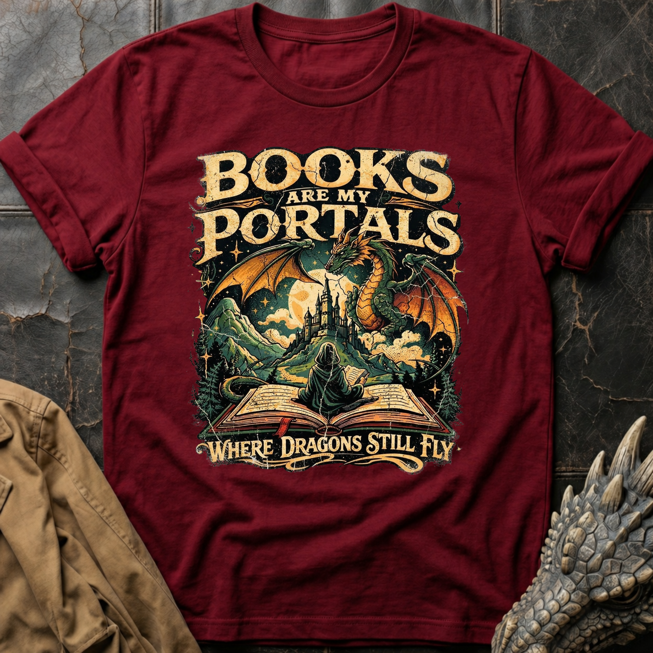 Books Are My Portals T-Shirt