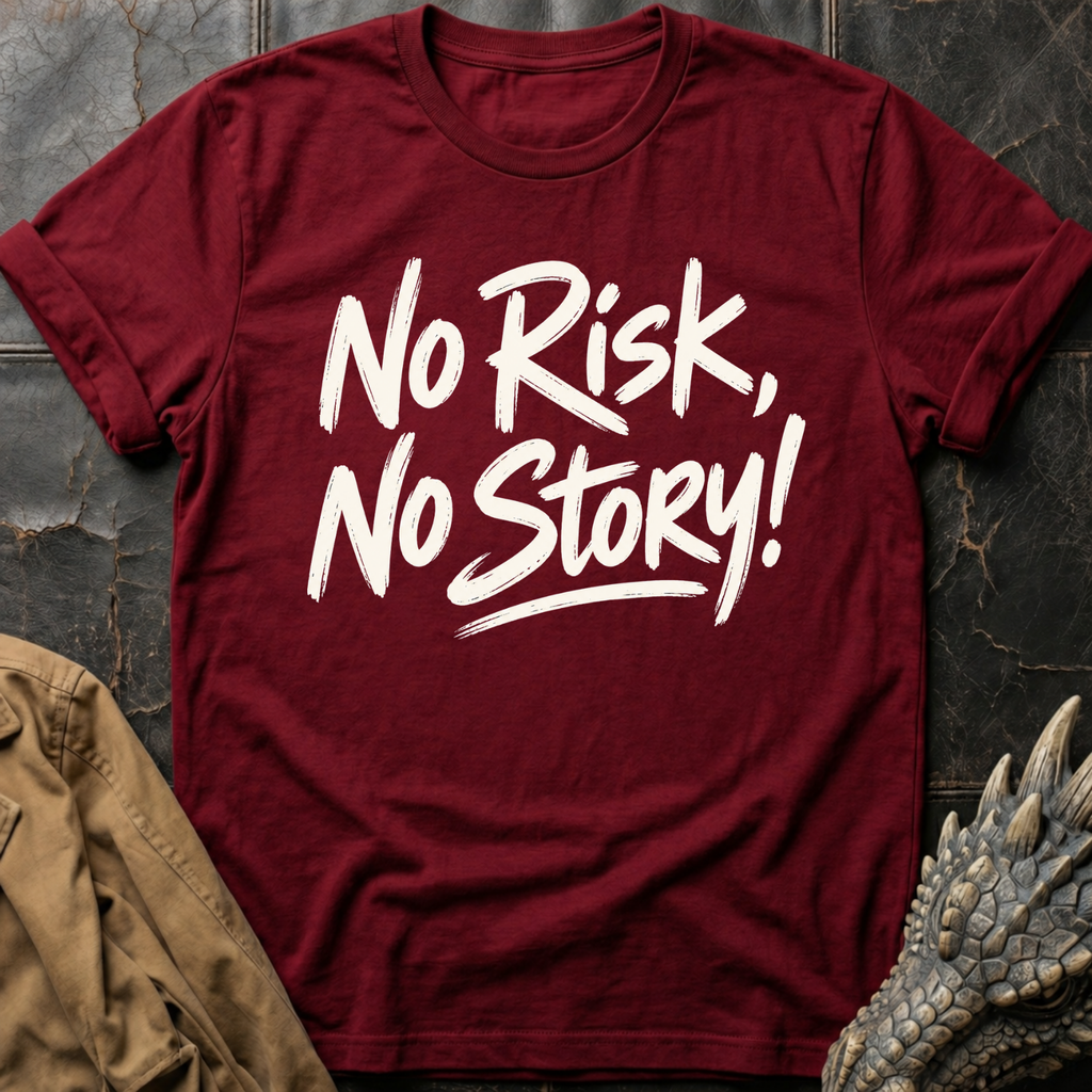 No Risk, No Story | Tee