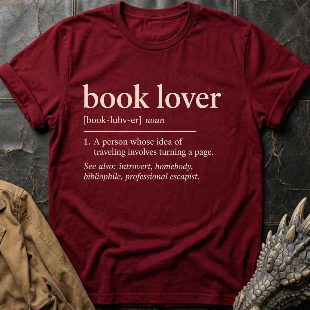 Book Lover Definition | T-Shirt
