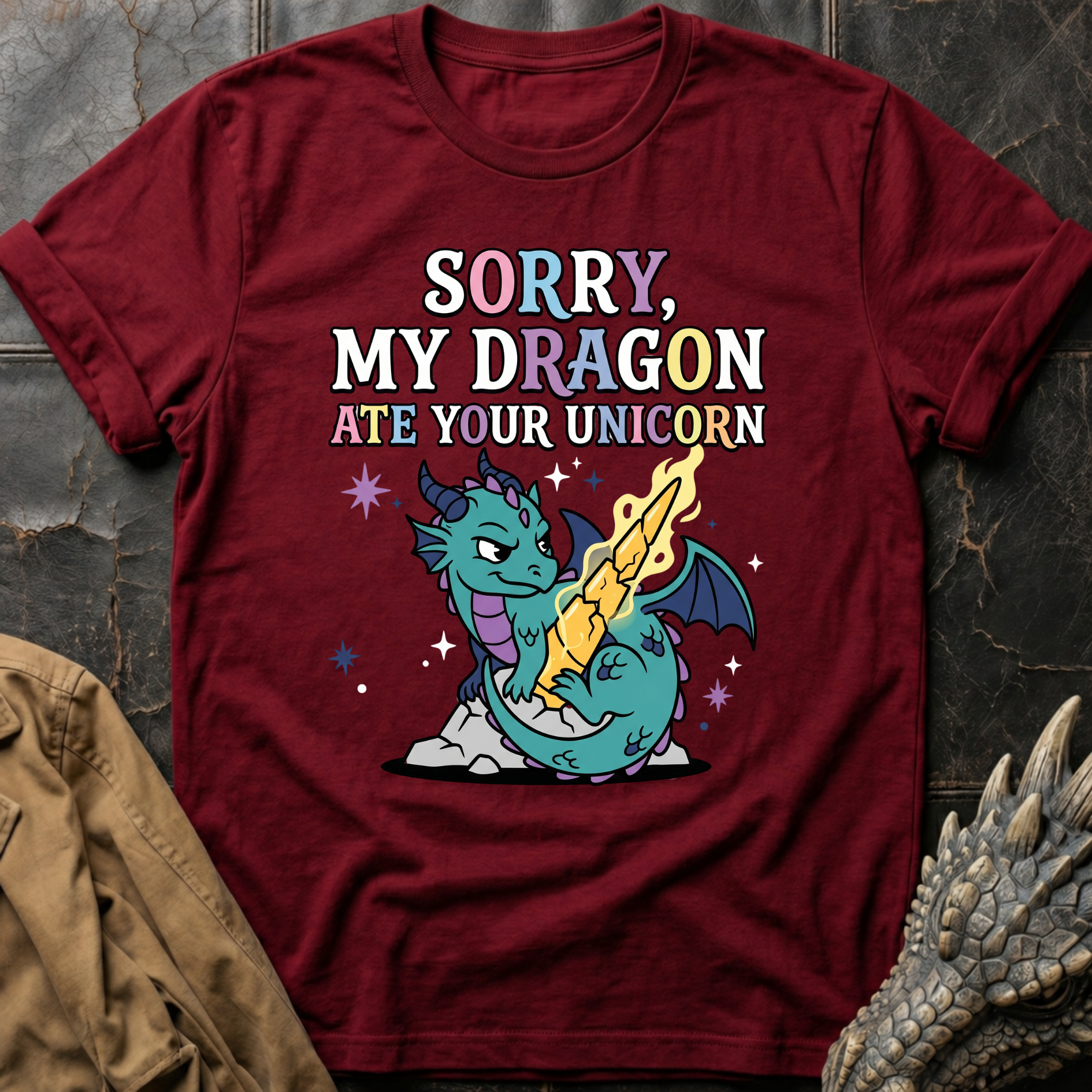 My Dragon Ate Your Unicorn | T-Shirt