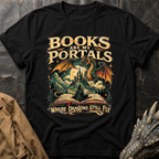 Books Are My Portals T-Shirt