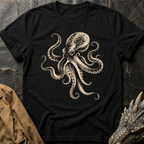 B&W Octopus | Tee