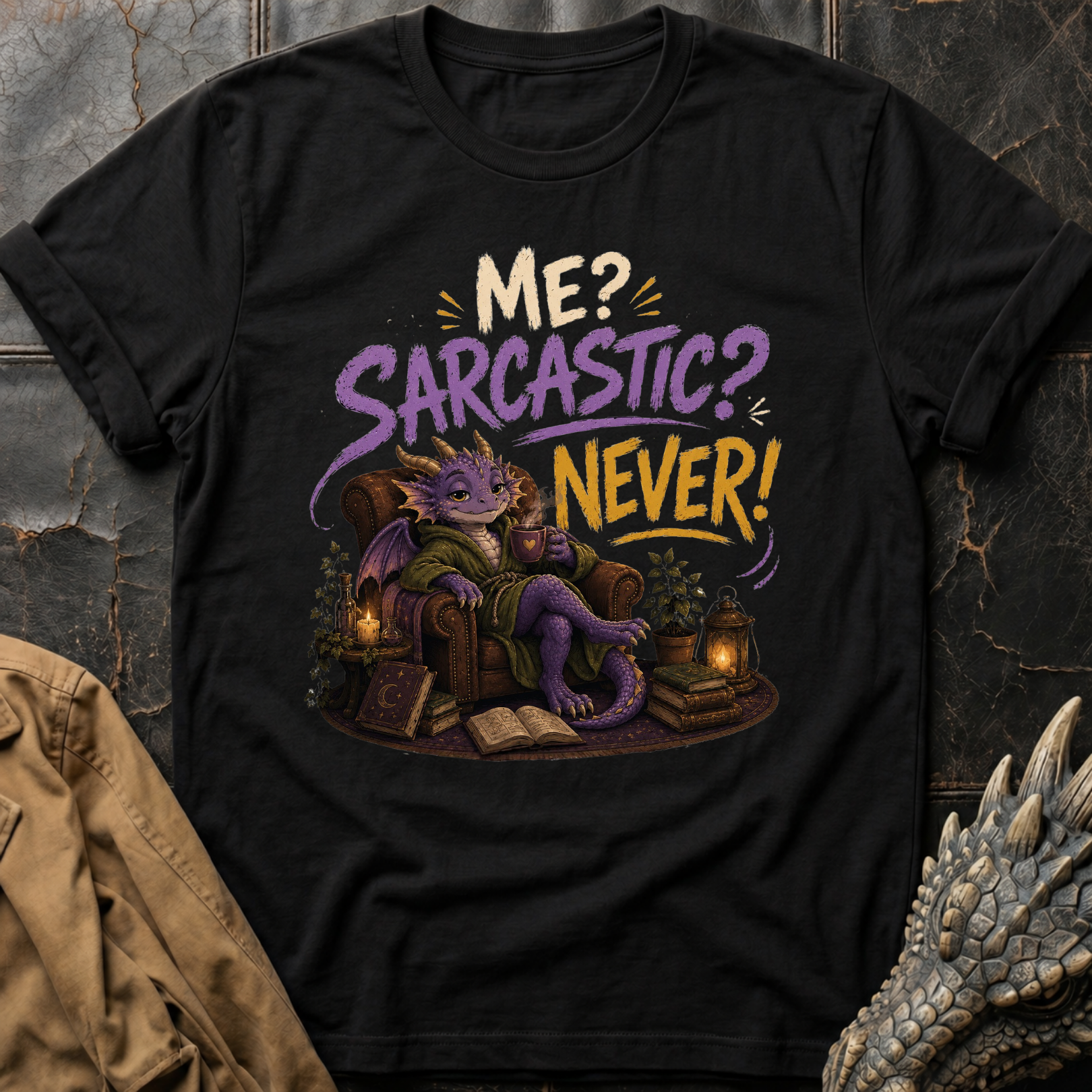 Sarcastic_ Never! | T-Shirt