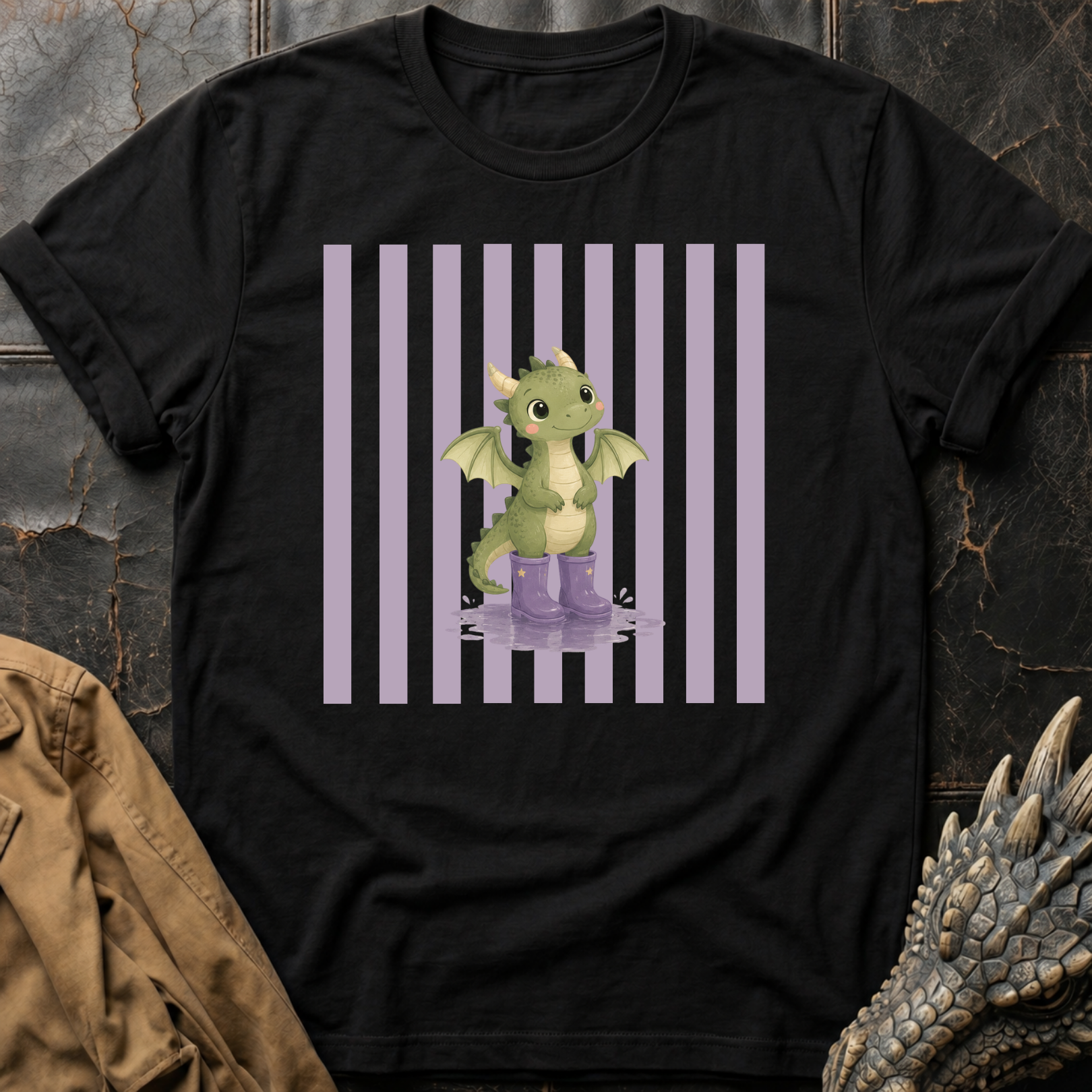Dragon in Wellingtons | T-Shirt