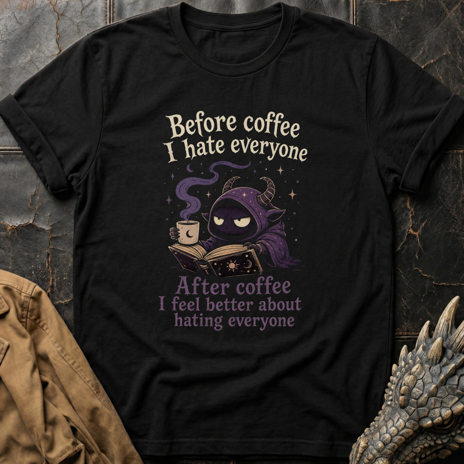 Before Coffee | T-Shirt