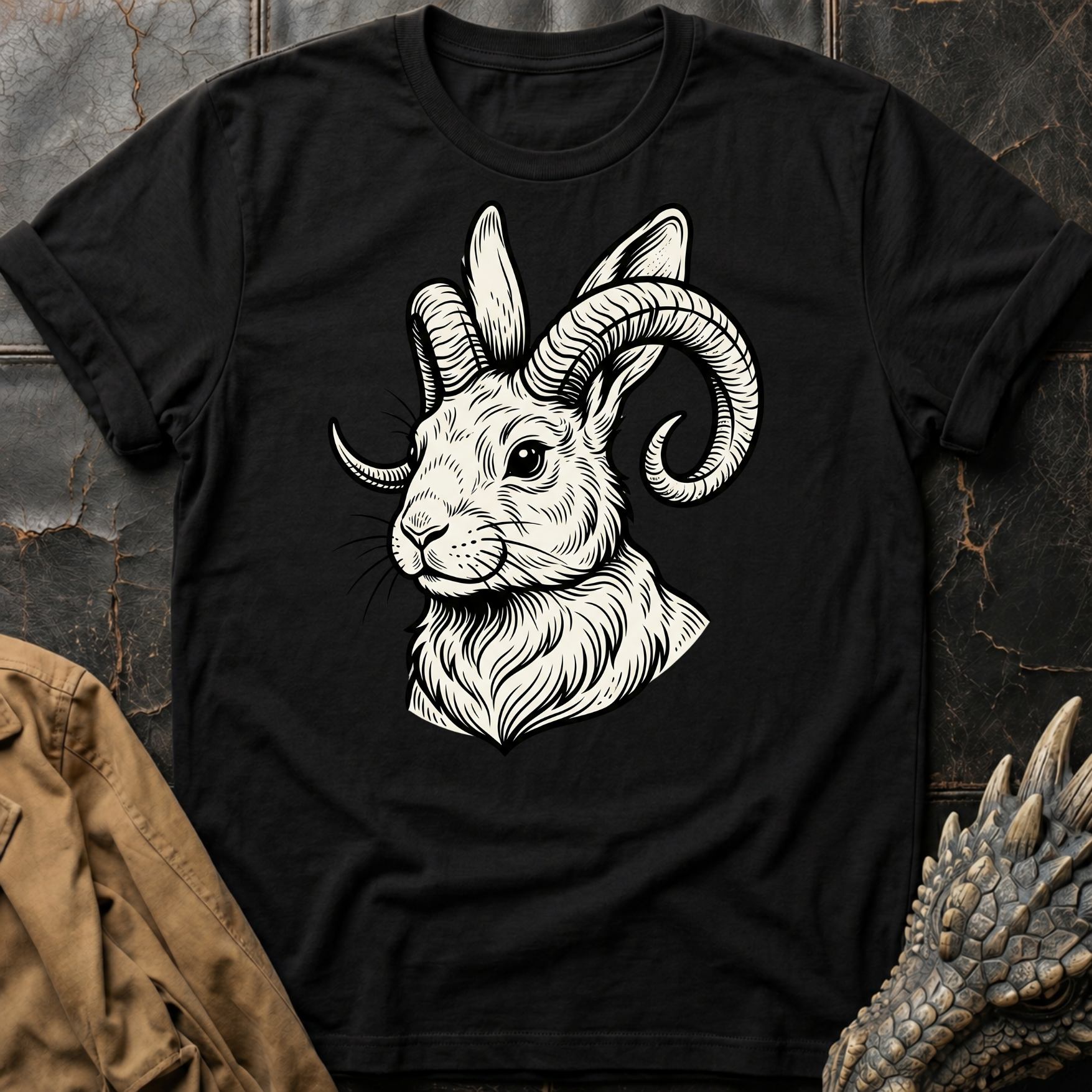 Rabbit with Horns | T-Shirt
