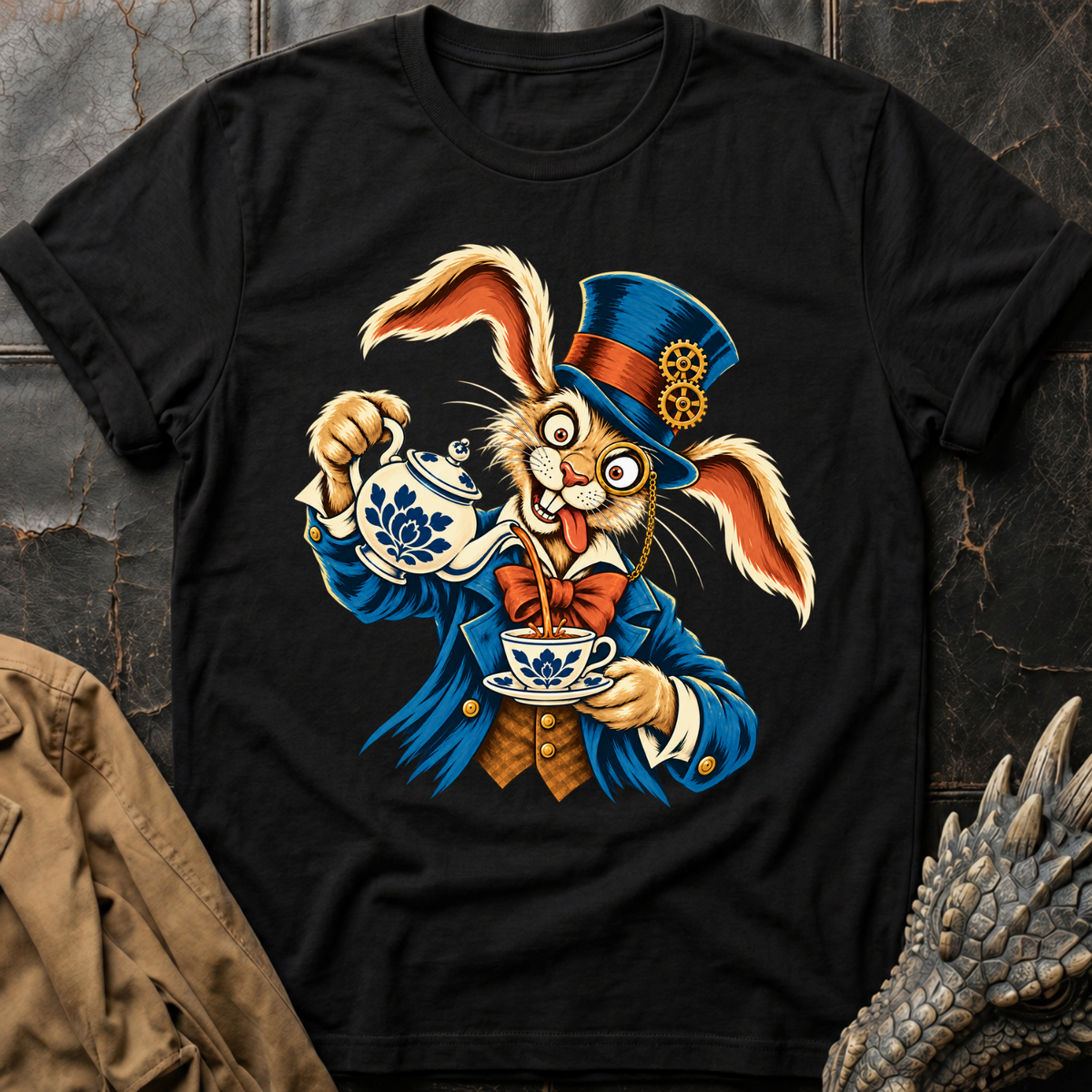 Steampunk March Hare | Tee