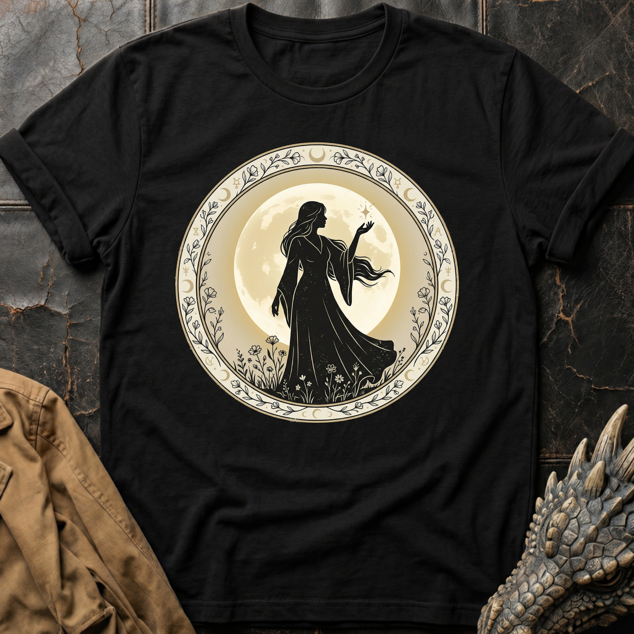 The Girl And The Moon T-Shirt