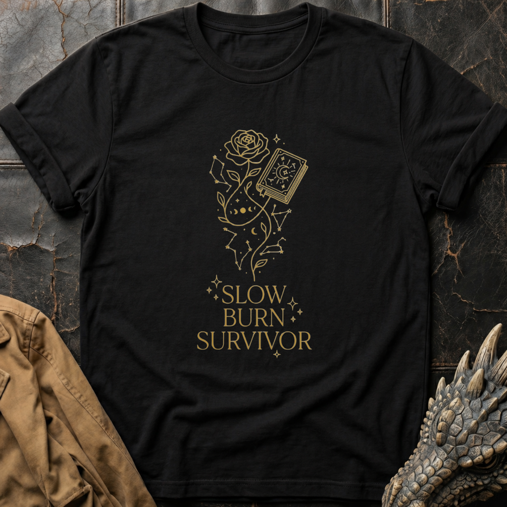 Slow Burn Survivor - Rose T-Shirt