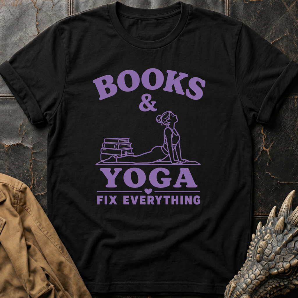 Books & Yoga | T-Shirt
