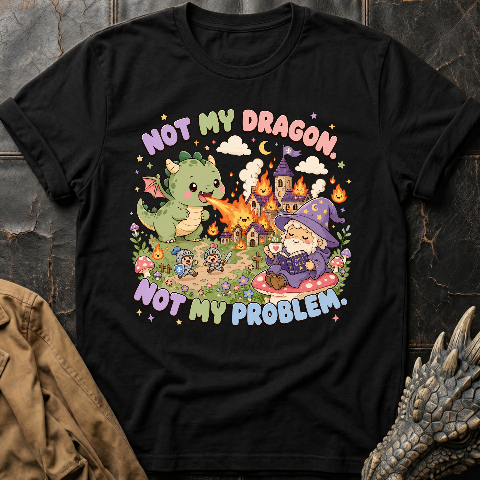 Not My Problem - Cute | T-Shirt
