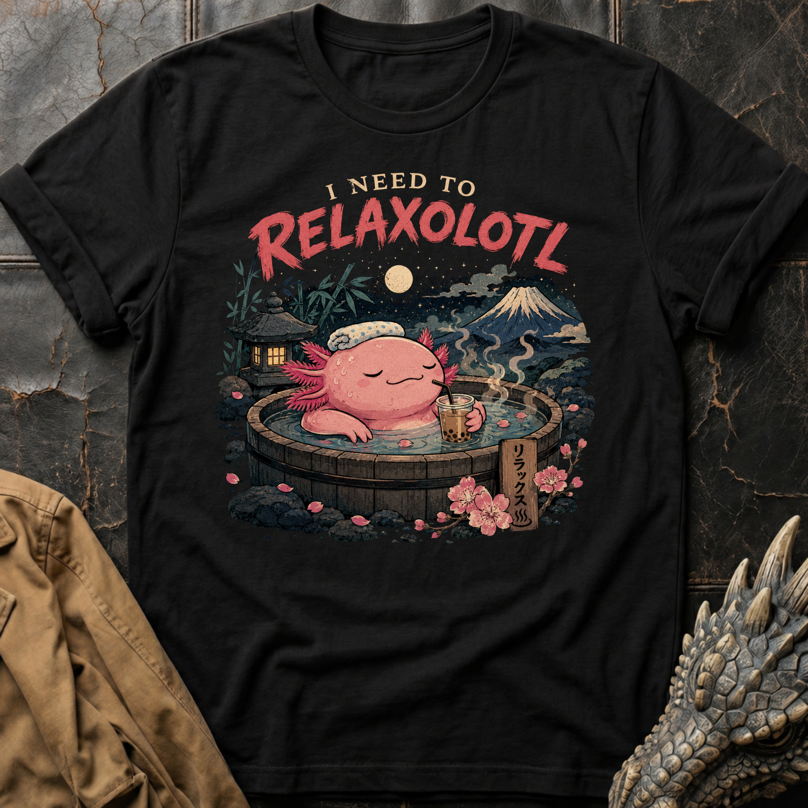 Relaxolotl | T-Shirt