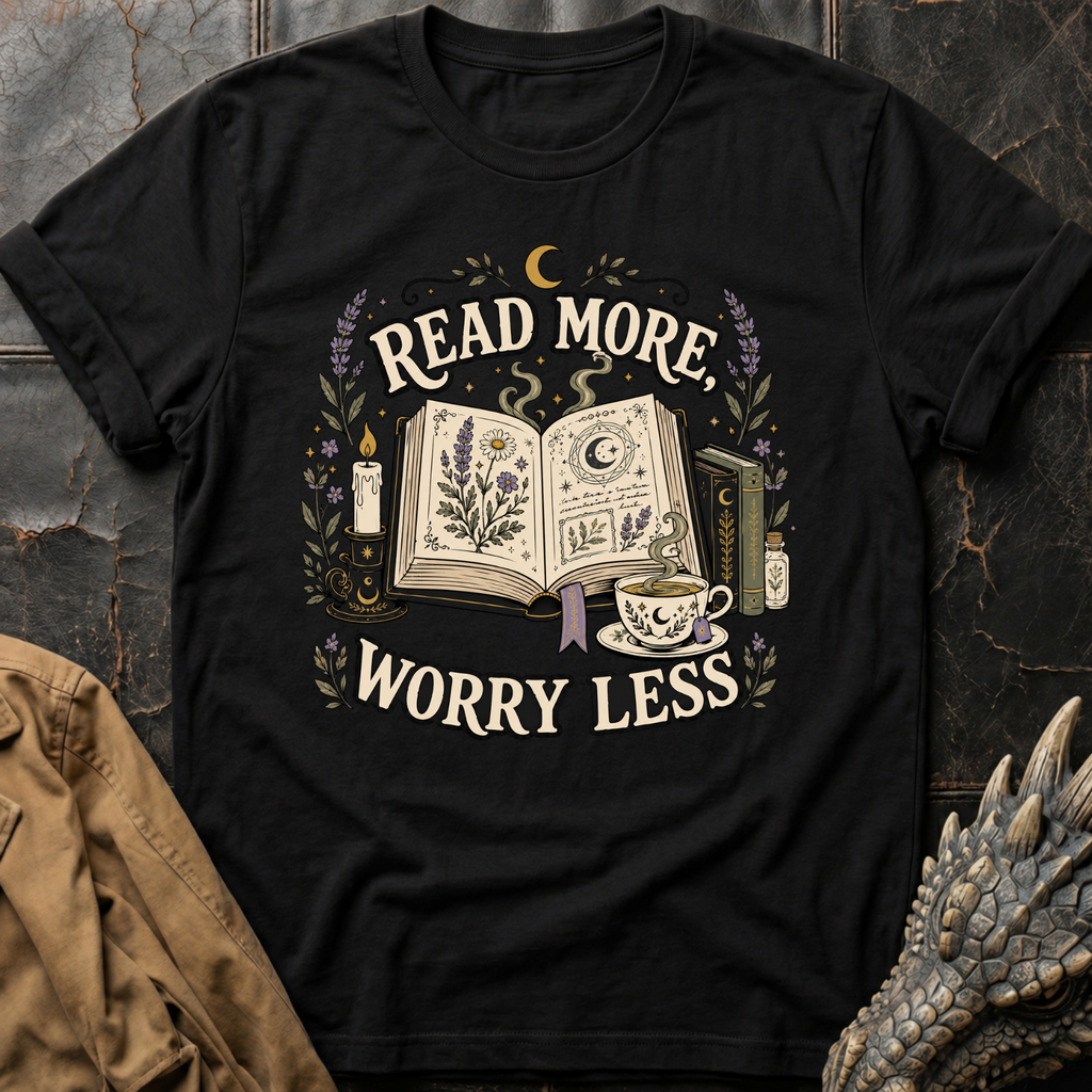 Read More, Worry Less | T-Shirt