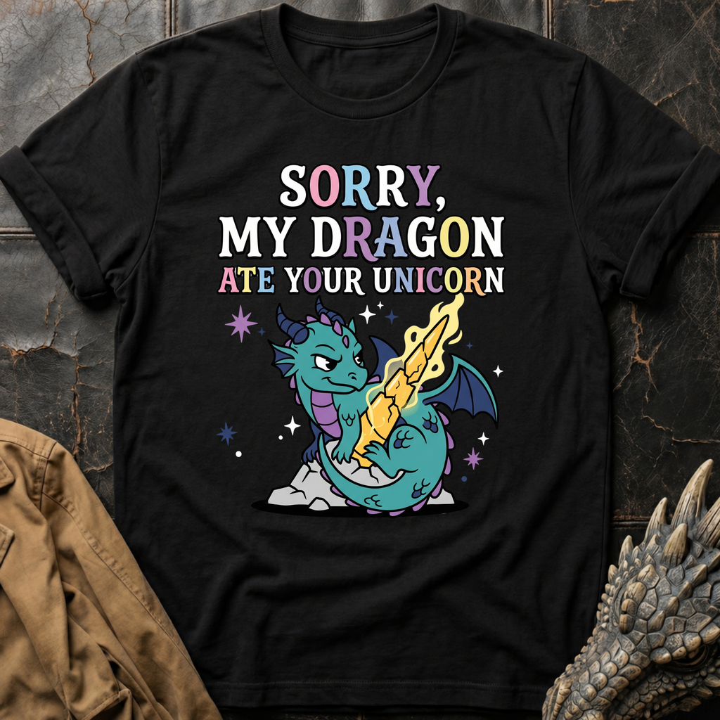 My Dragon Ate Your Unicorn | T-Shirt
