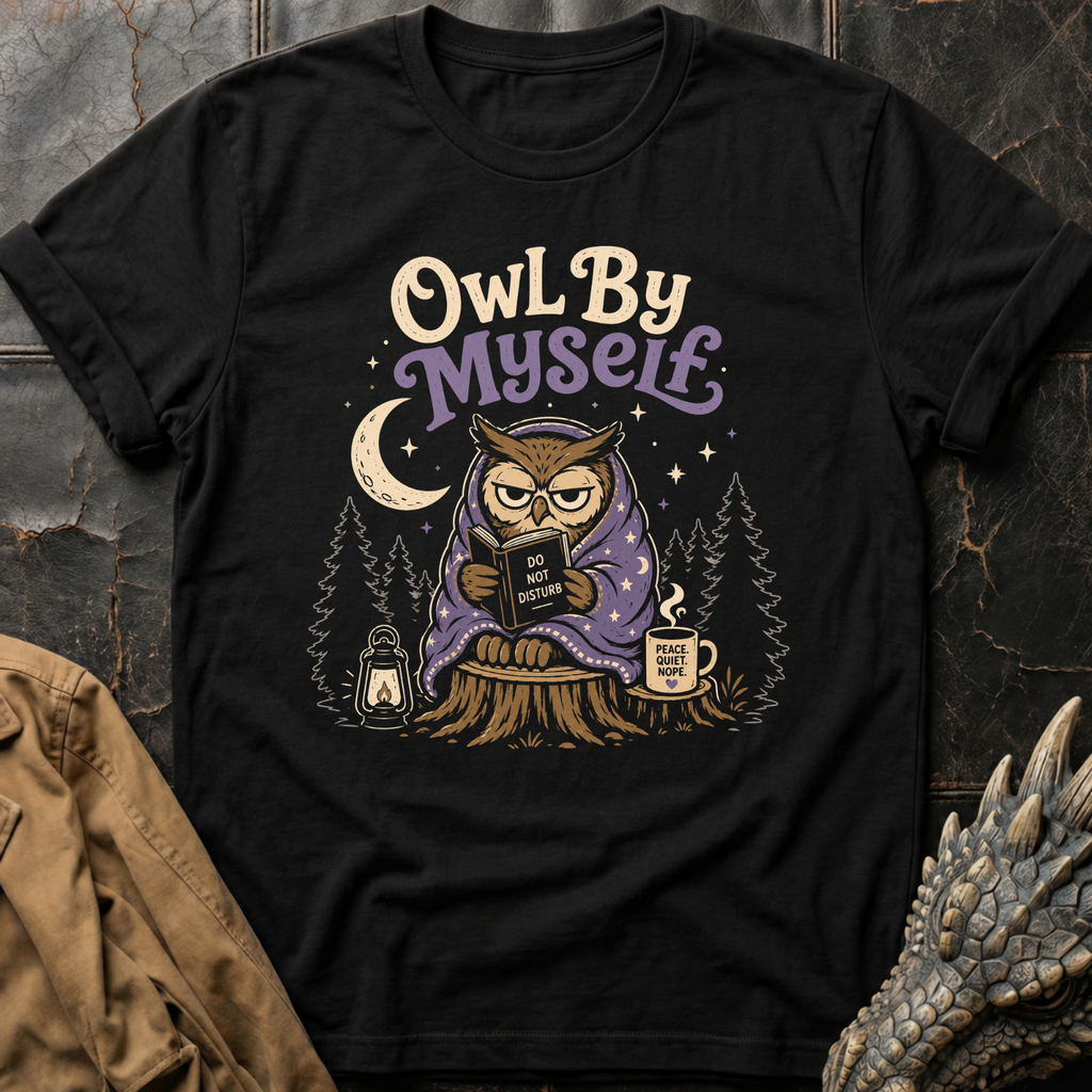 Owl By Myself | T-Shirt
