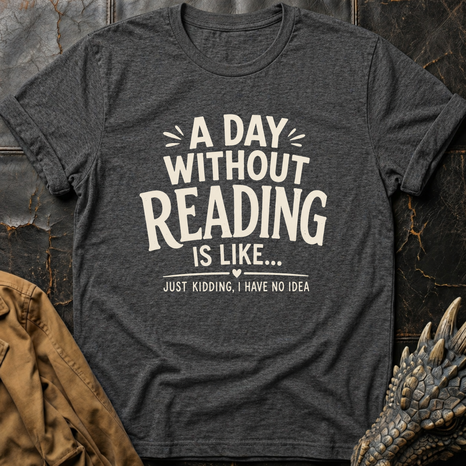 A Day Without Reading | T-Shirt