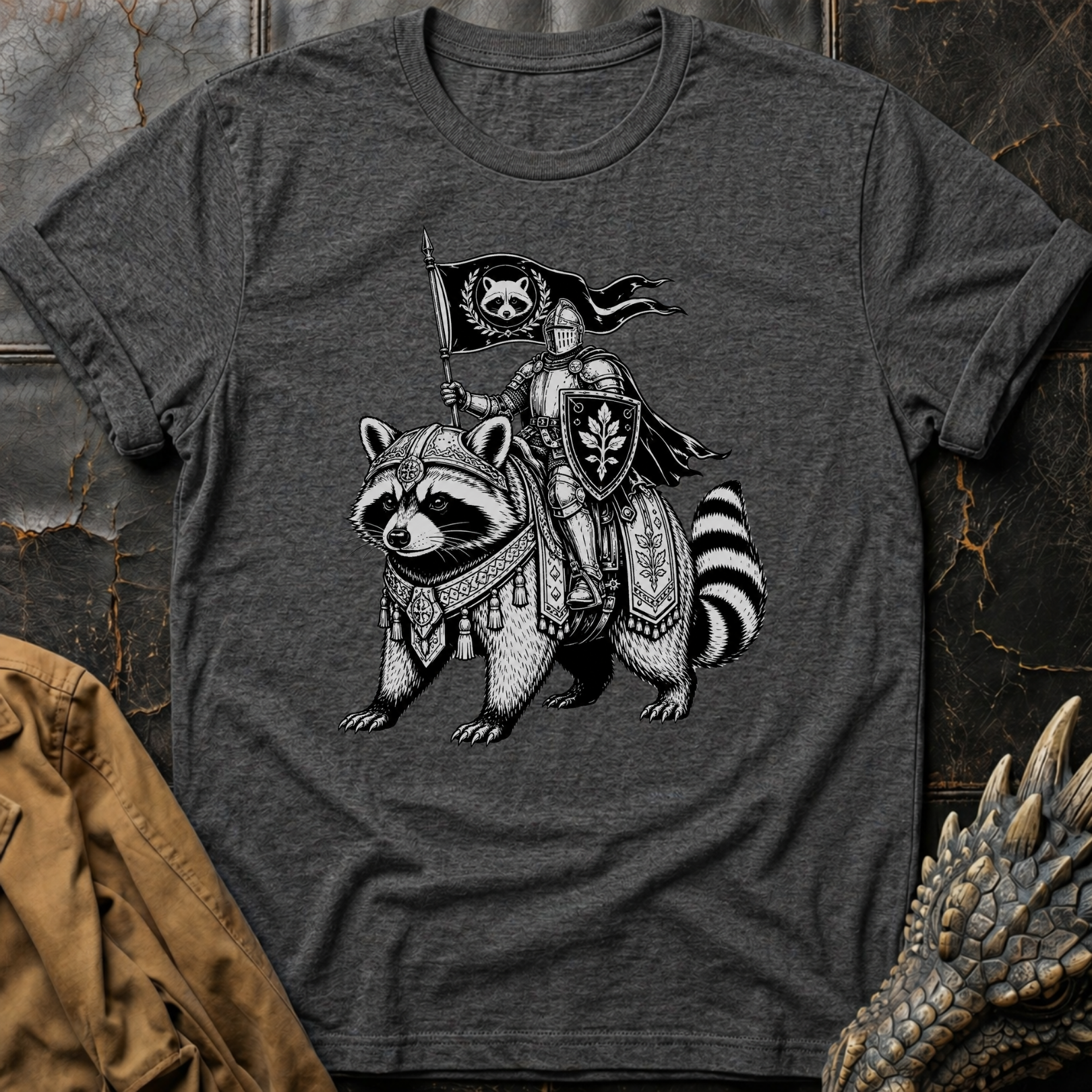 Racoon Knight | T-Shirt