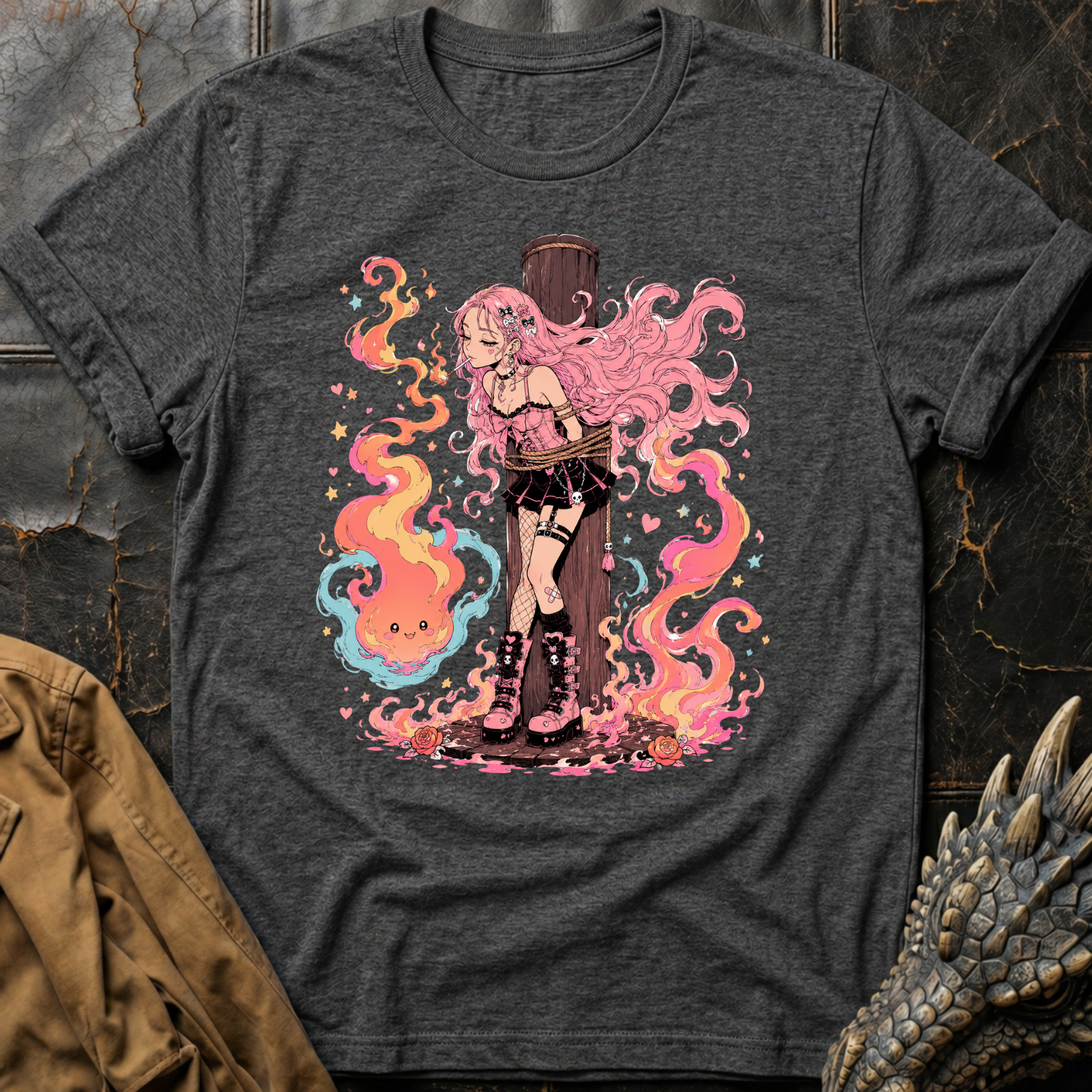 Pink Hair Witch | T-Shirt
