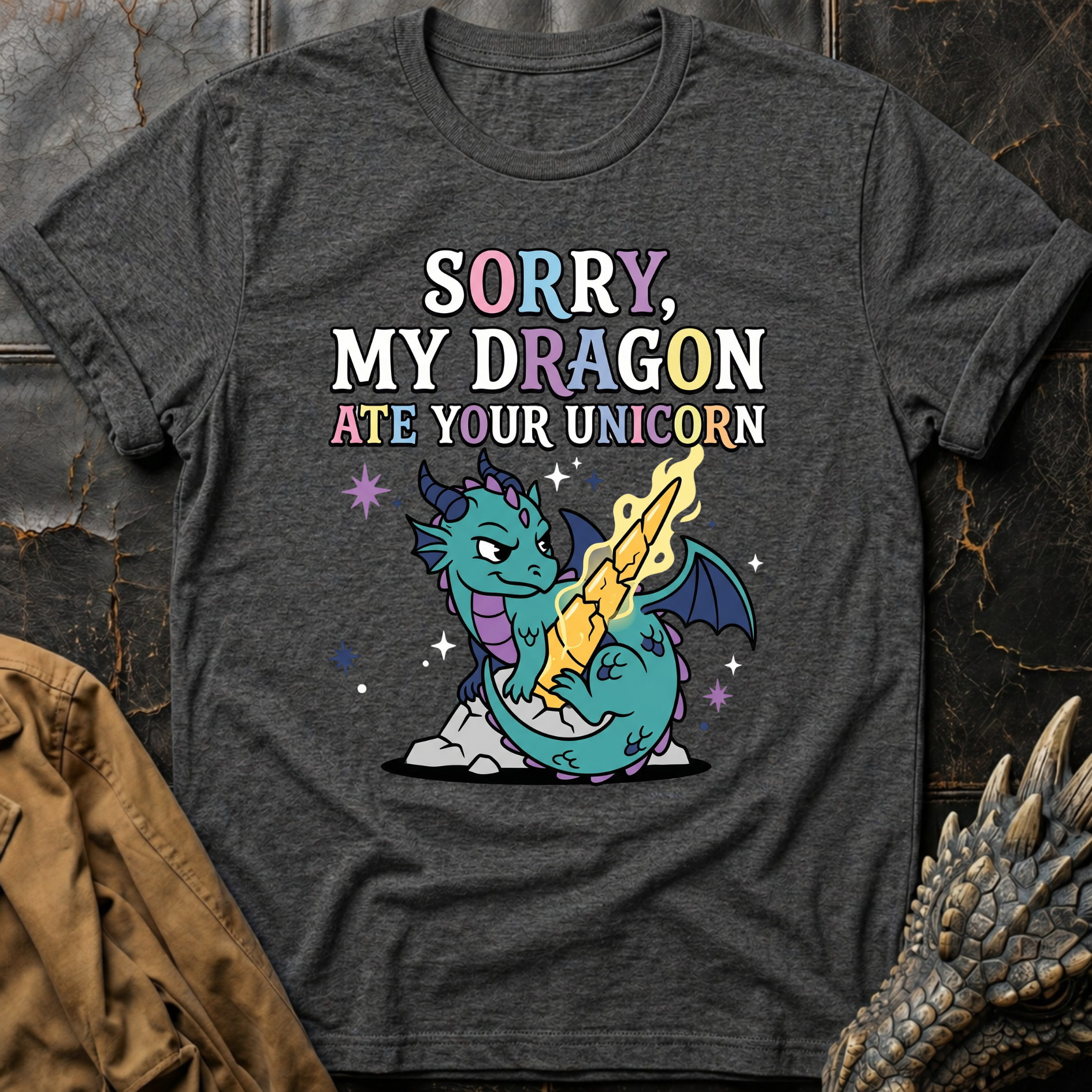 My Dragon Ate Your Unicorn | T-Shirt