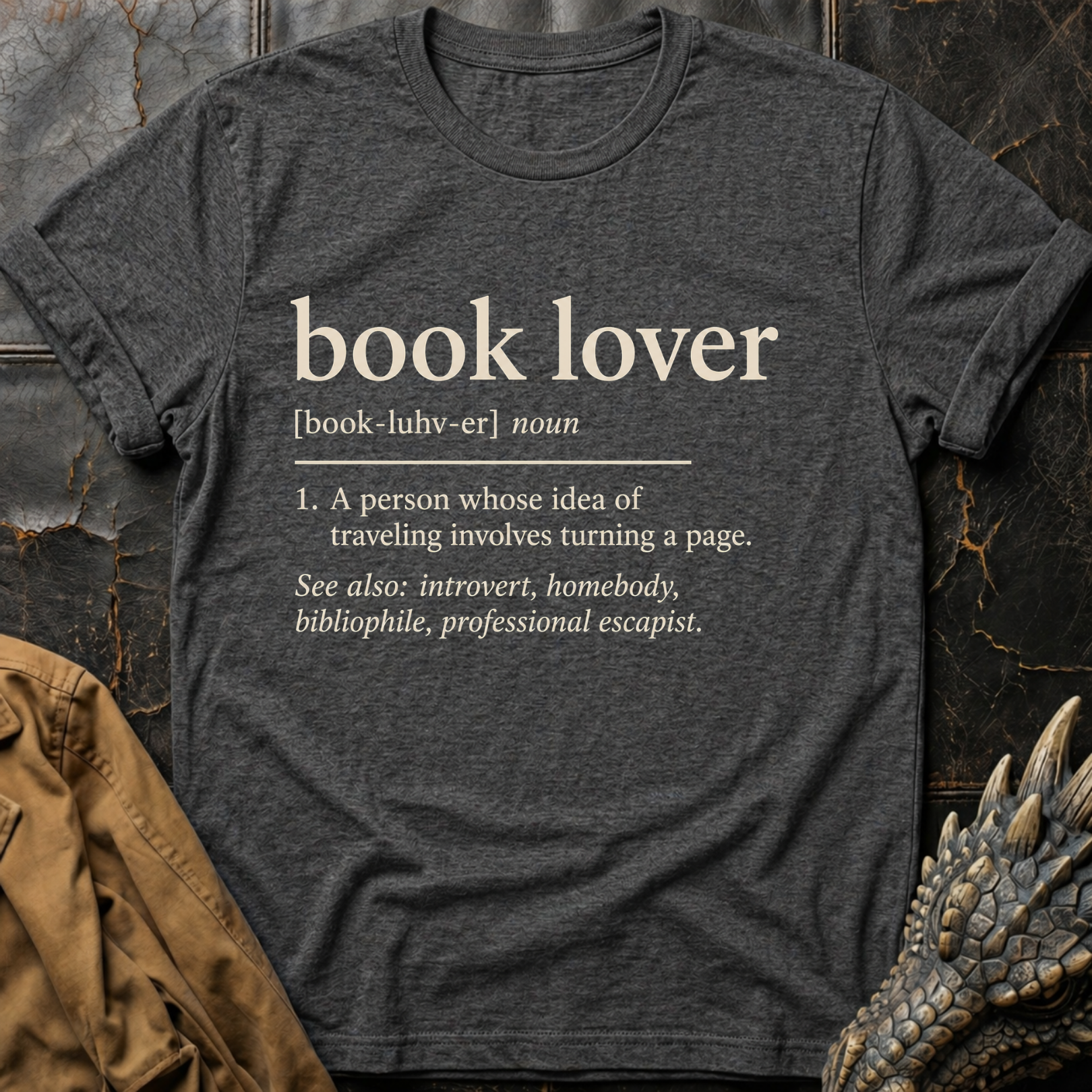 Book Lover Definition | T-Shirt