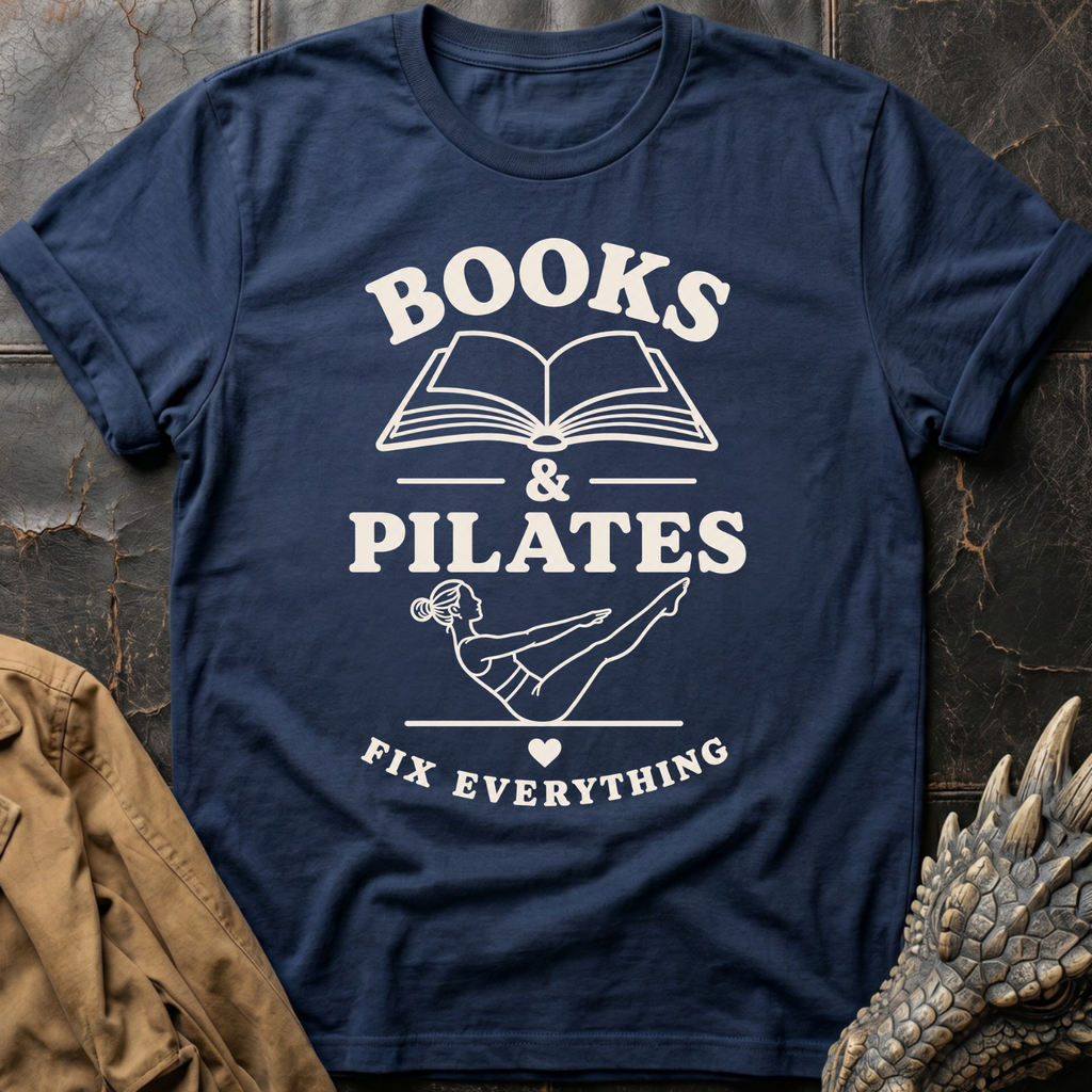 Books & Pilates | T-Shirt