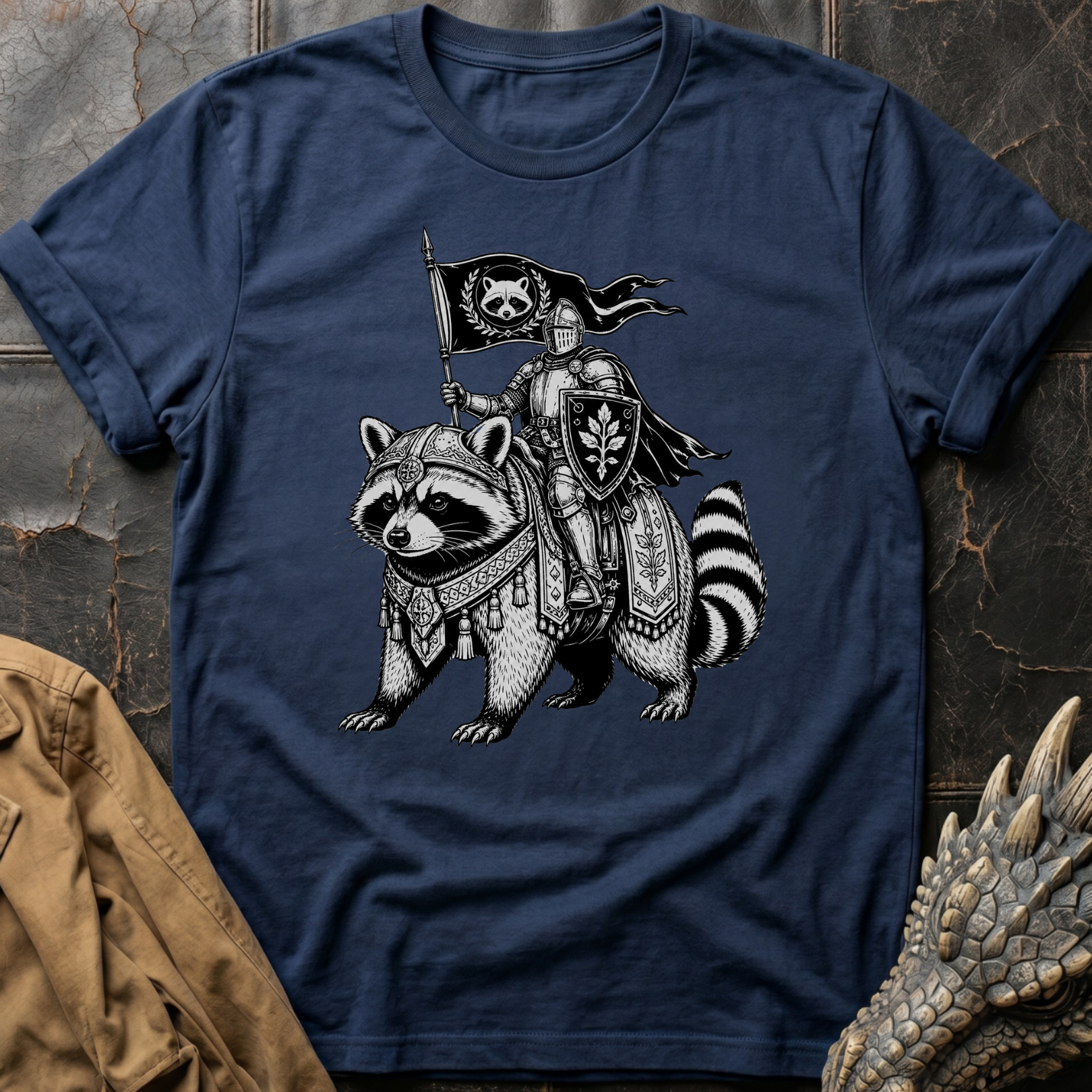 Racoon Knight | T-Shirt