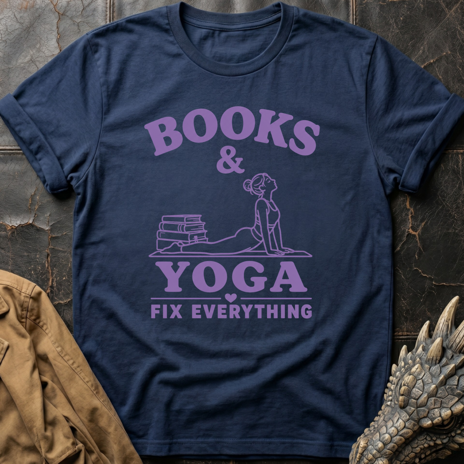 Books & Yoga | T-Shirt