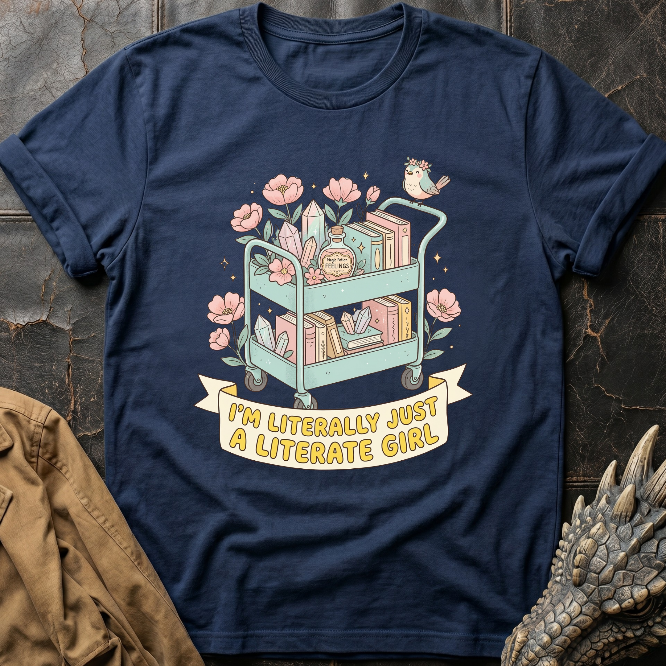 I'm Literally Just A Literate Girl T-Shirt