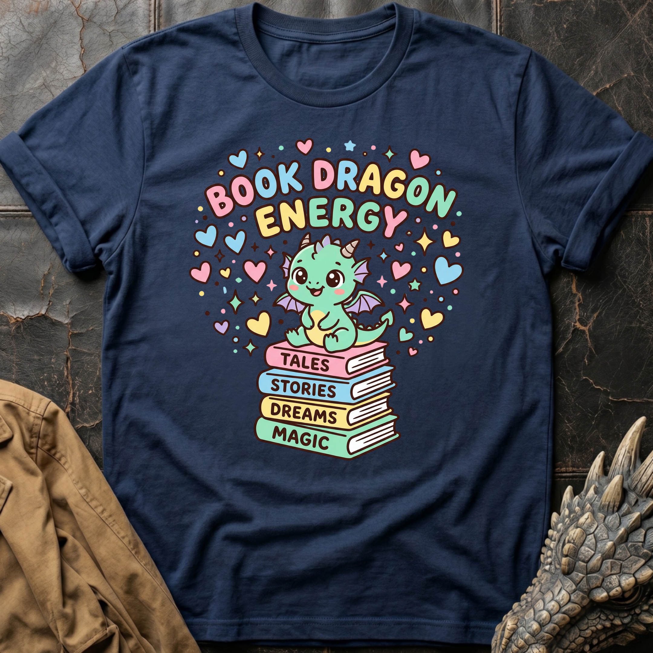Book Dragon Energy T-Shirt