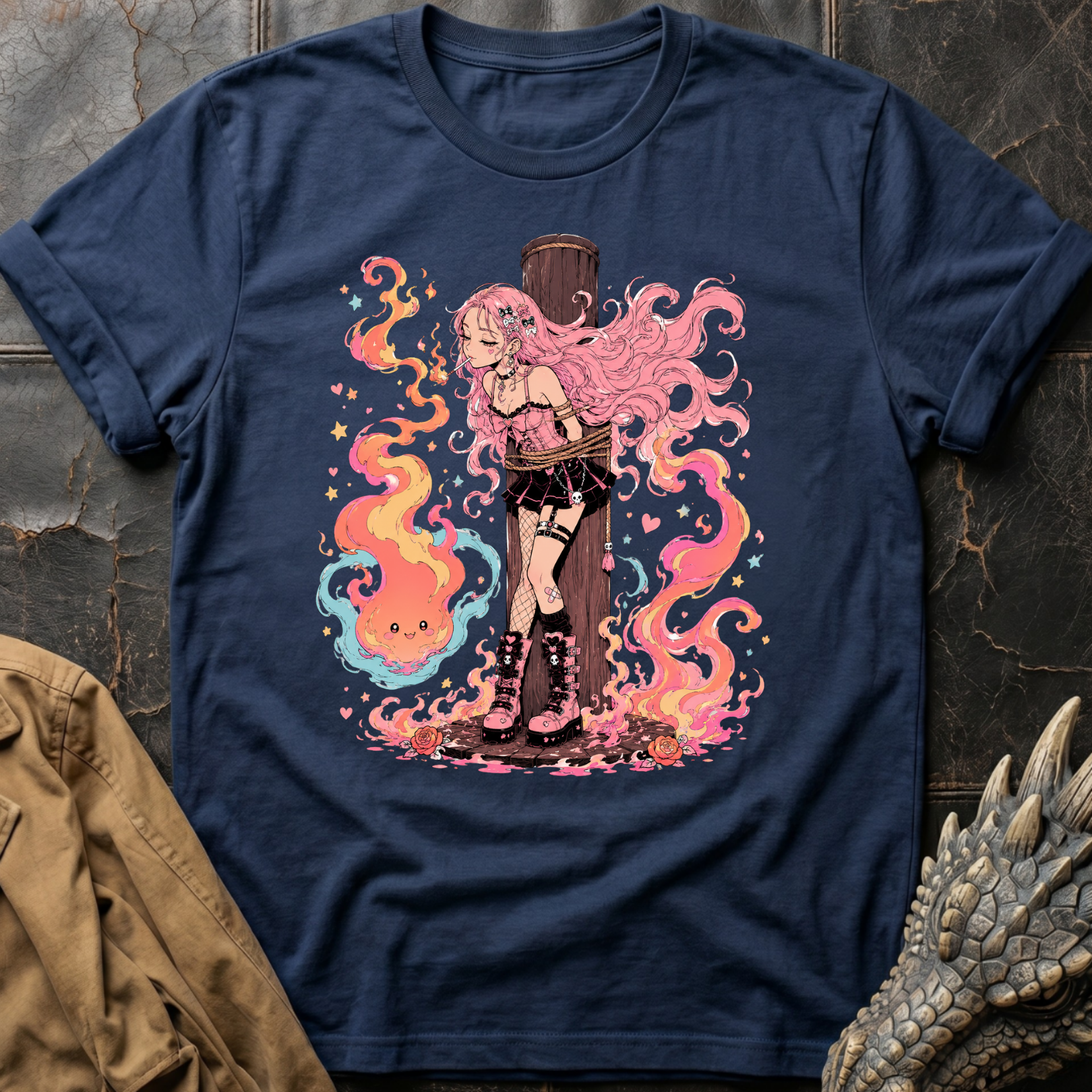 Pink Hair Witch | T-Shirt