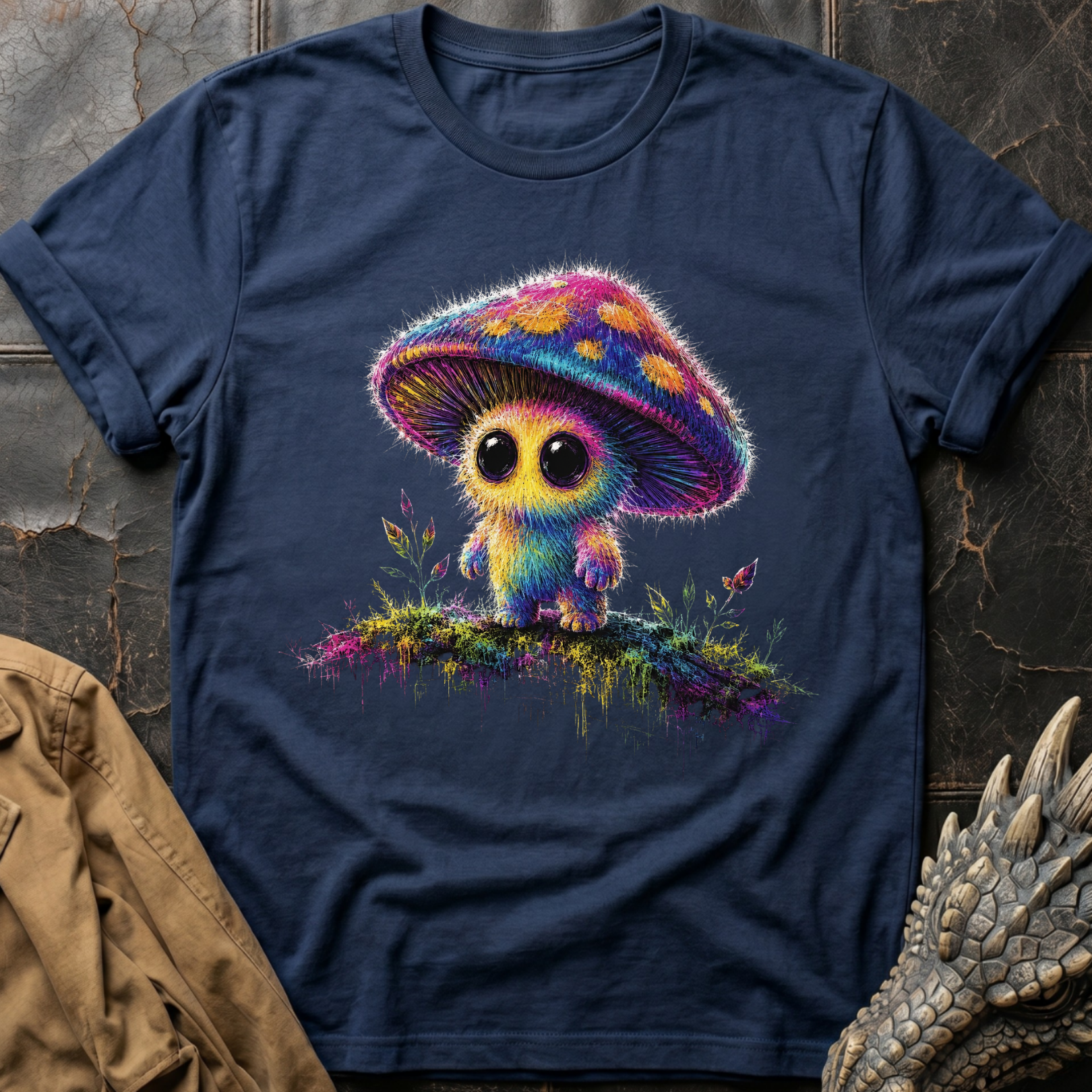 Colourful Mushroom | T-Shirt