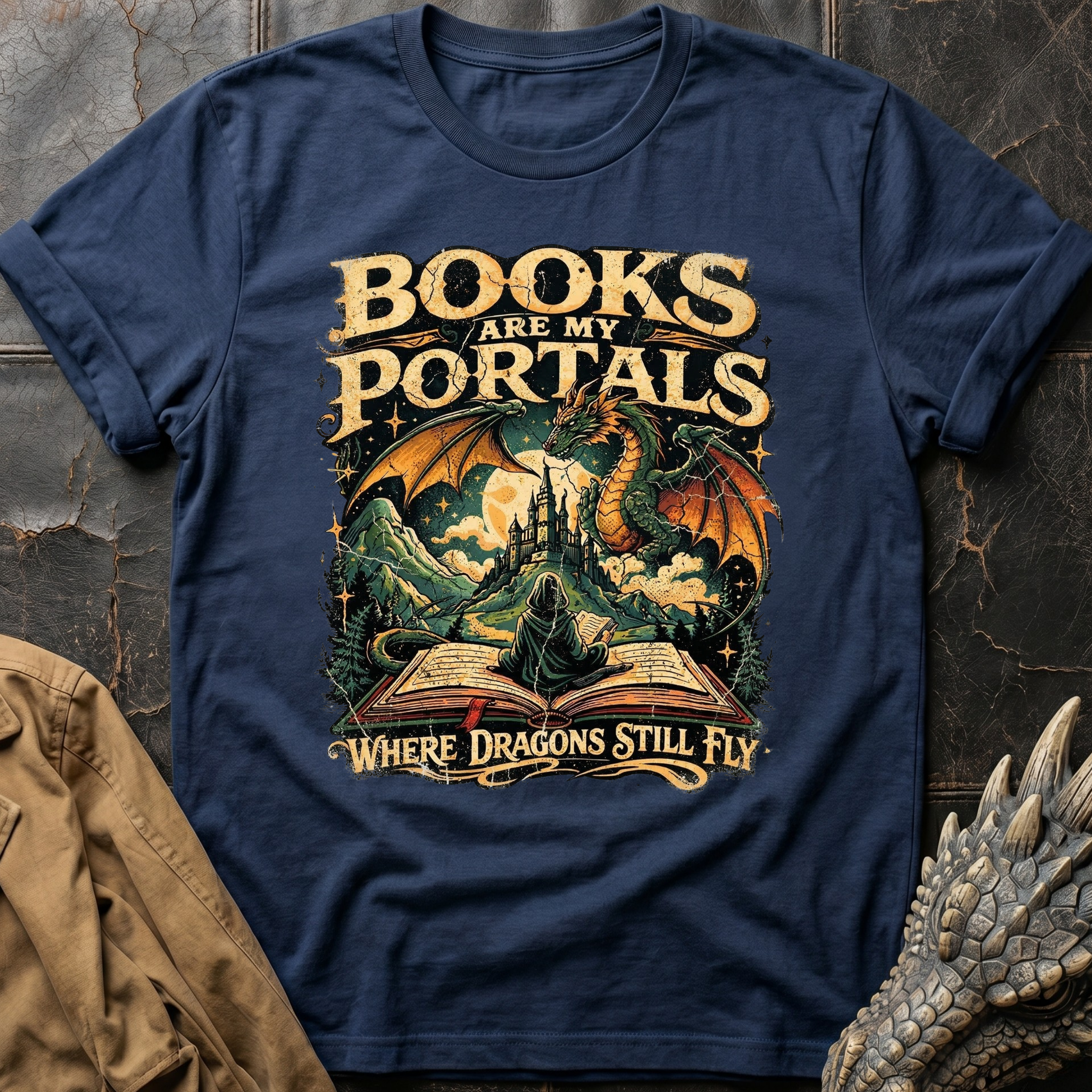 Books Are My Portals T-Shirt