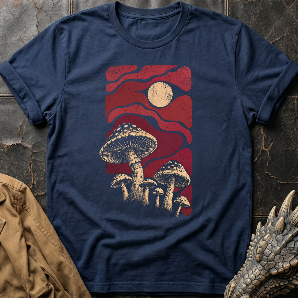 Moonlit Mushrooms | T-Shirt