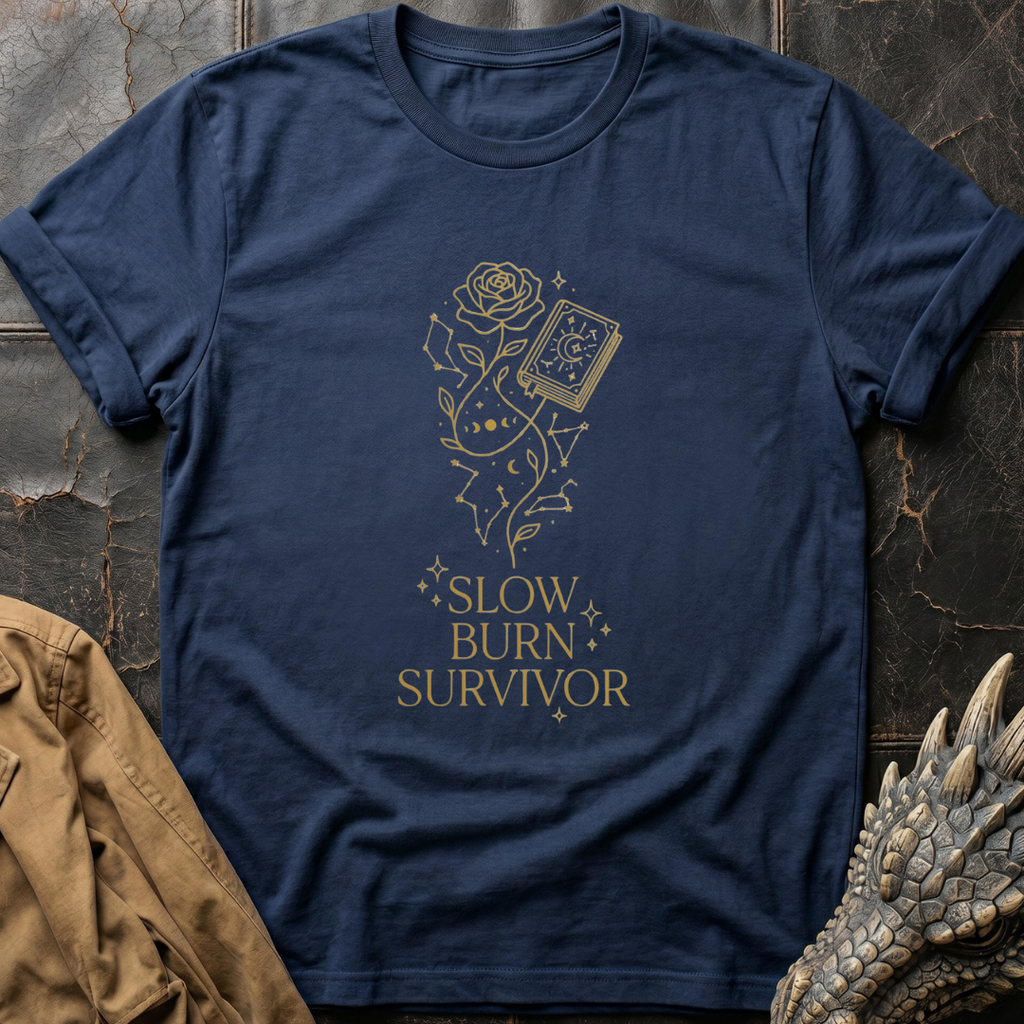 Slow Burn Survivor - Rose T-Shirt