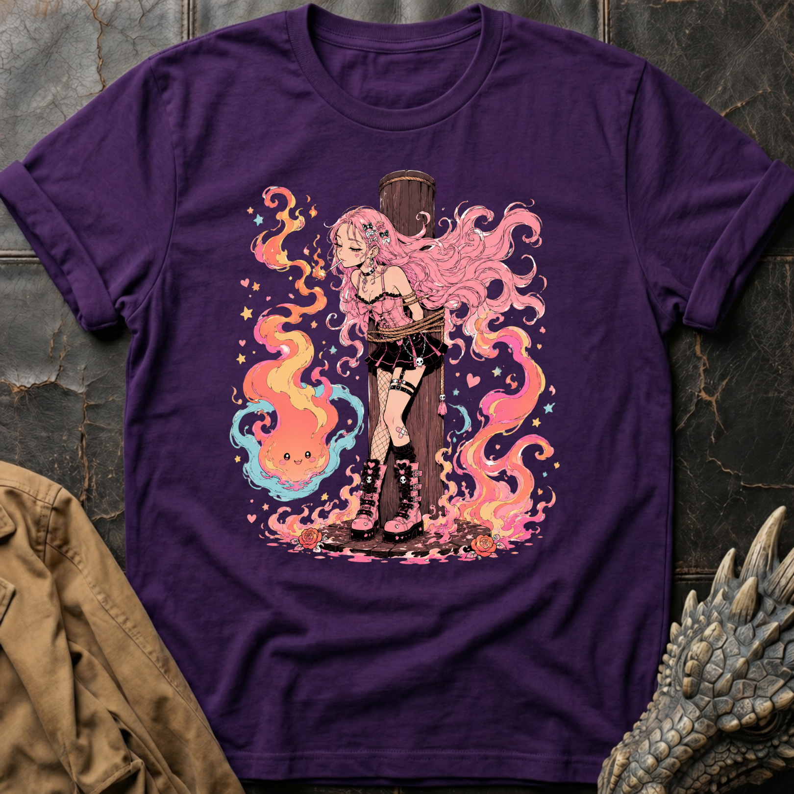 Pink Hair Witch | T-Shirt