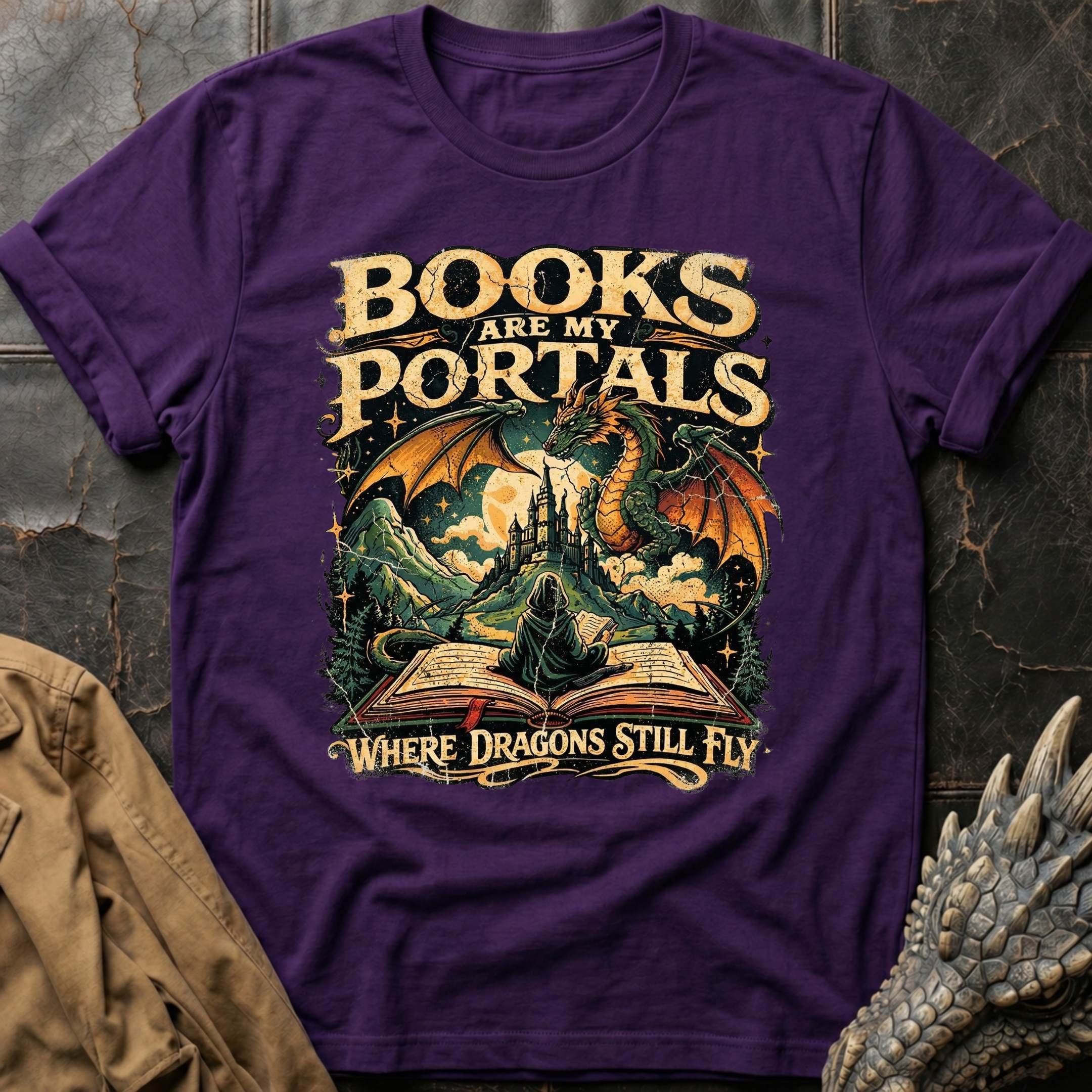 Books Are My Portals T-Shirt