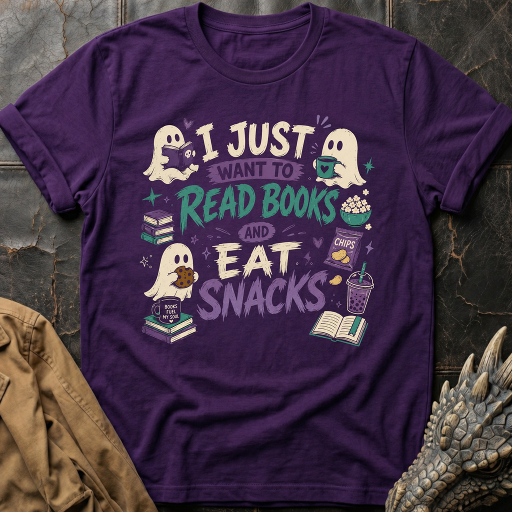 Read Books and Eat Snacks | T-Shirt