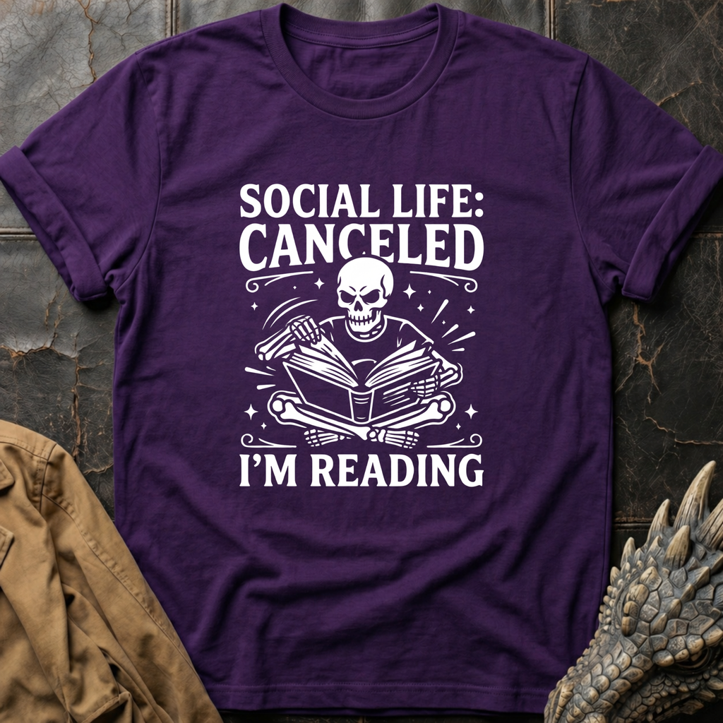 Social Life Cancelled T-Shirt