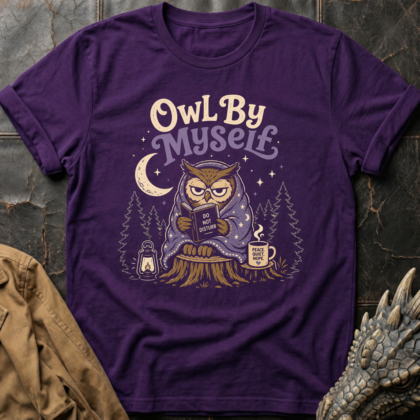 Owl By Myself | T-Shirt