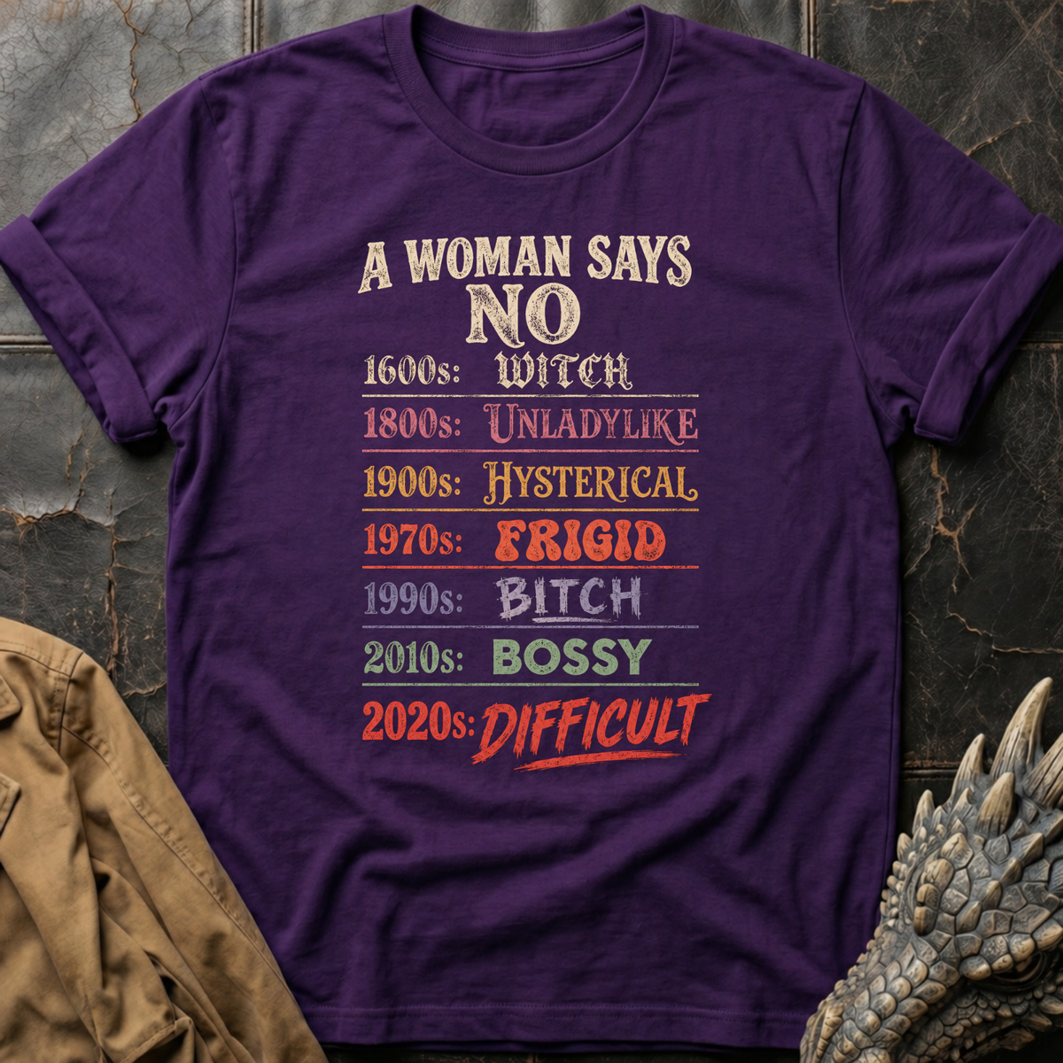 A Woman Says NO | Tee