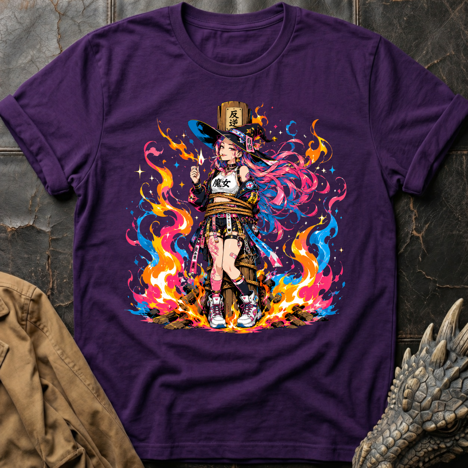Manga-Style Witch | T-Shirt