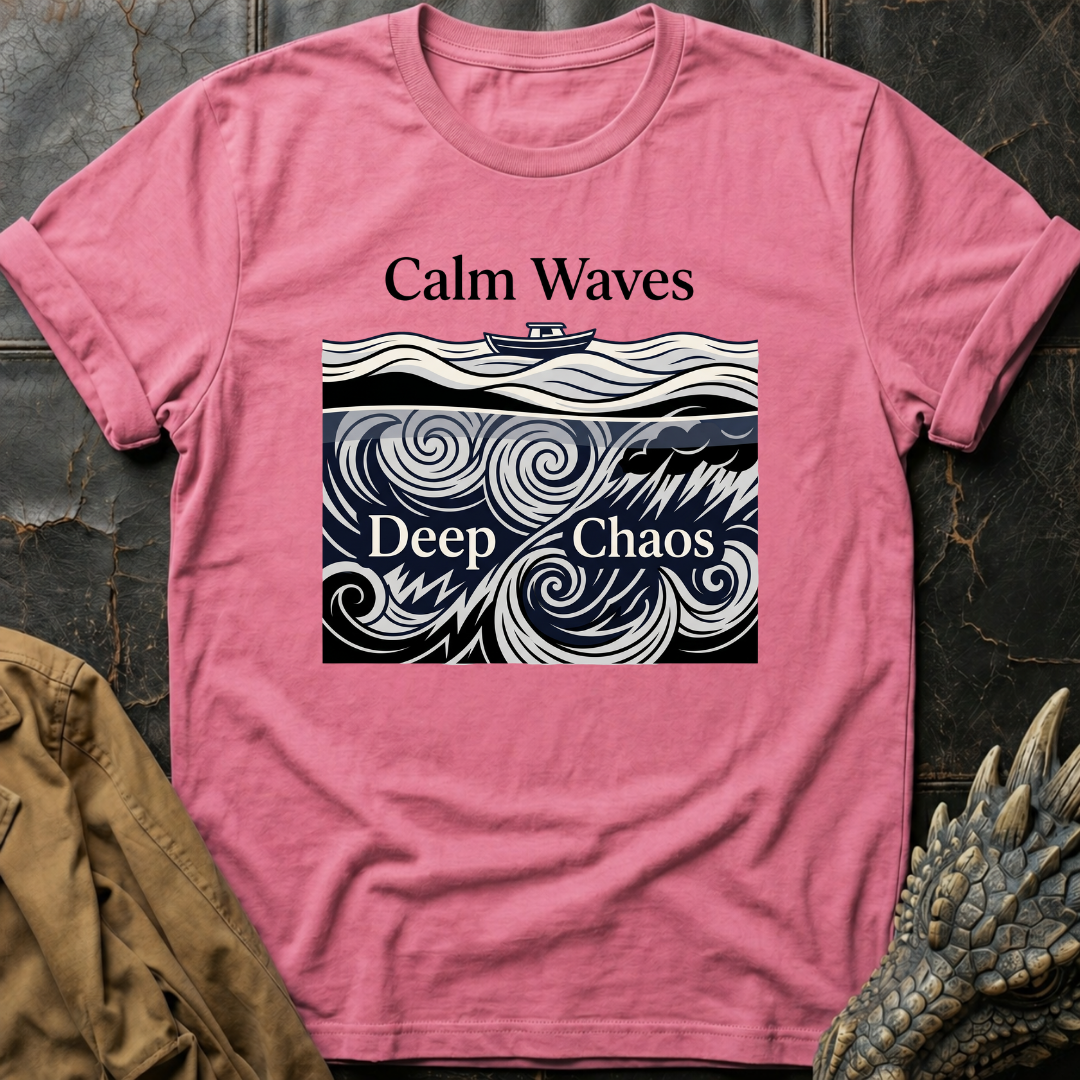 Calm Waves Deep Chaos | T-Shirt