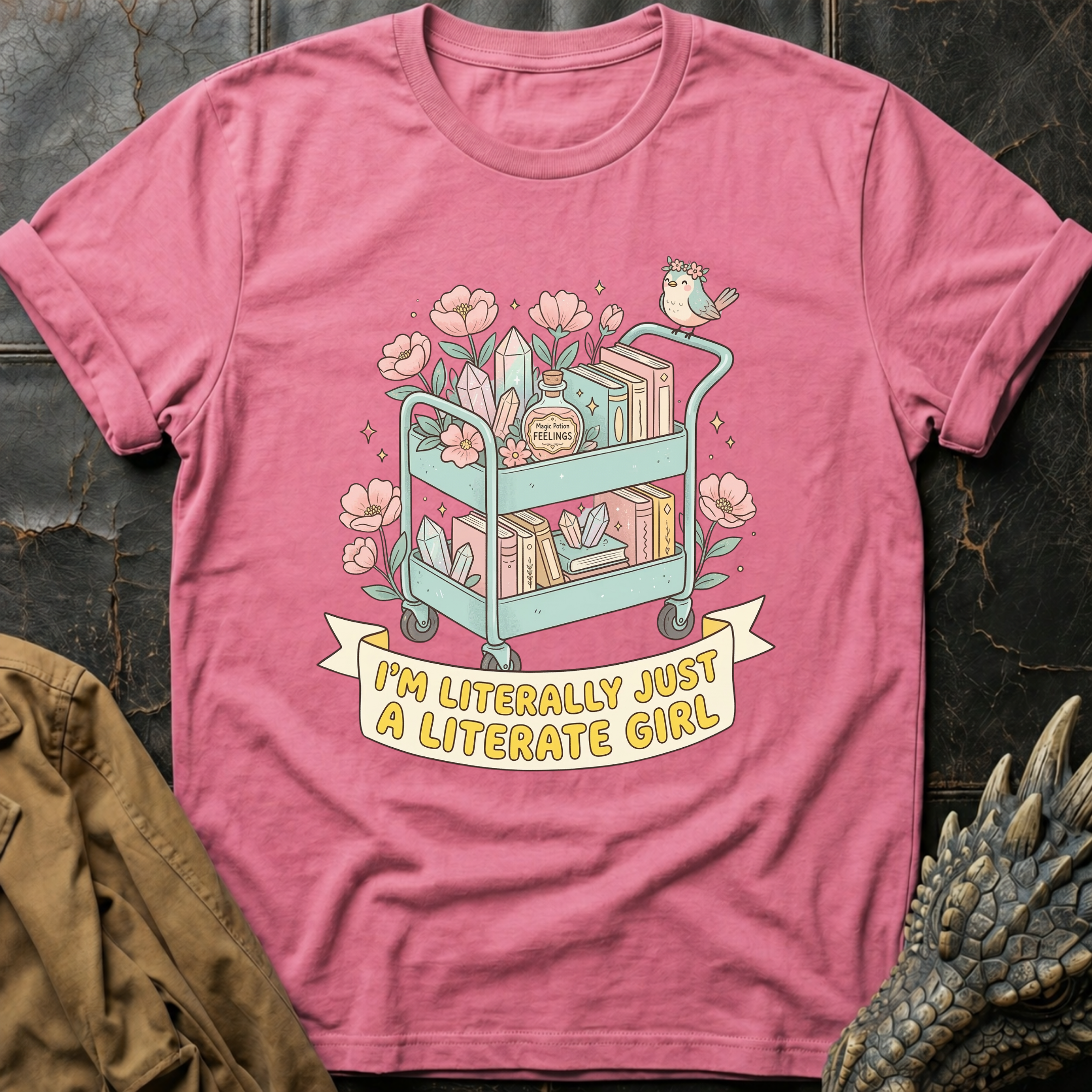 I'm Literally Just A Literate Girl T-Shirt