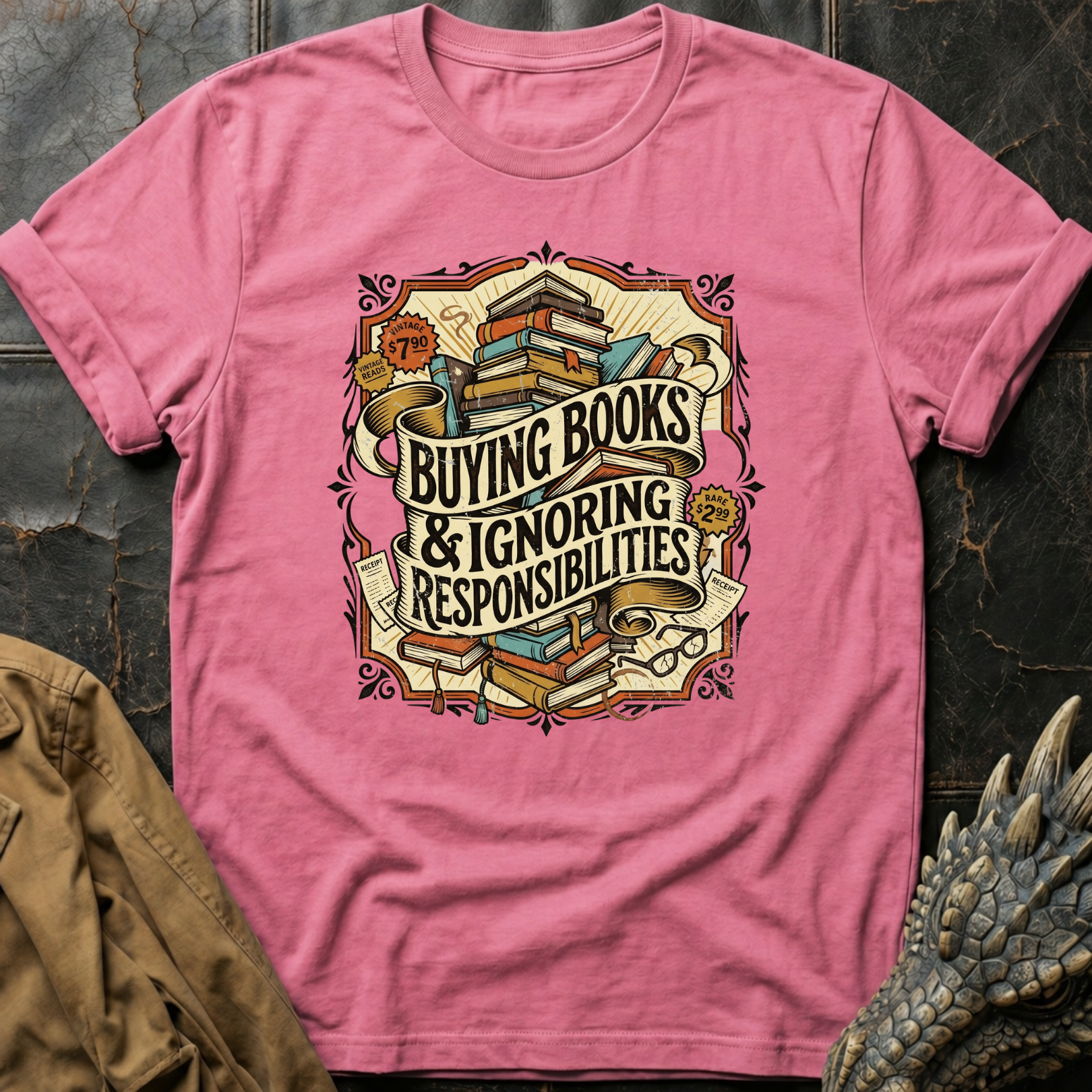 Buying Books | T-Shirt