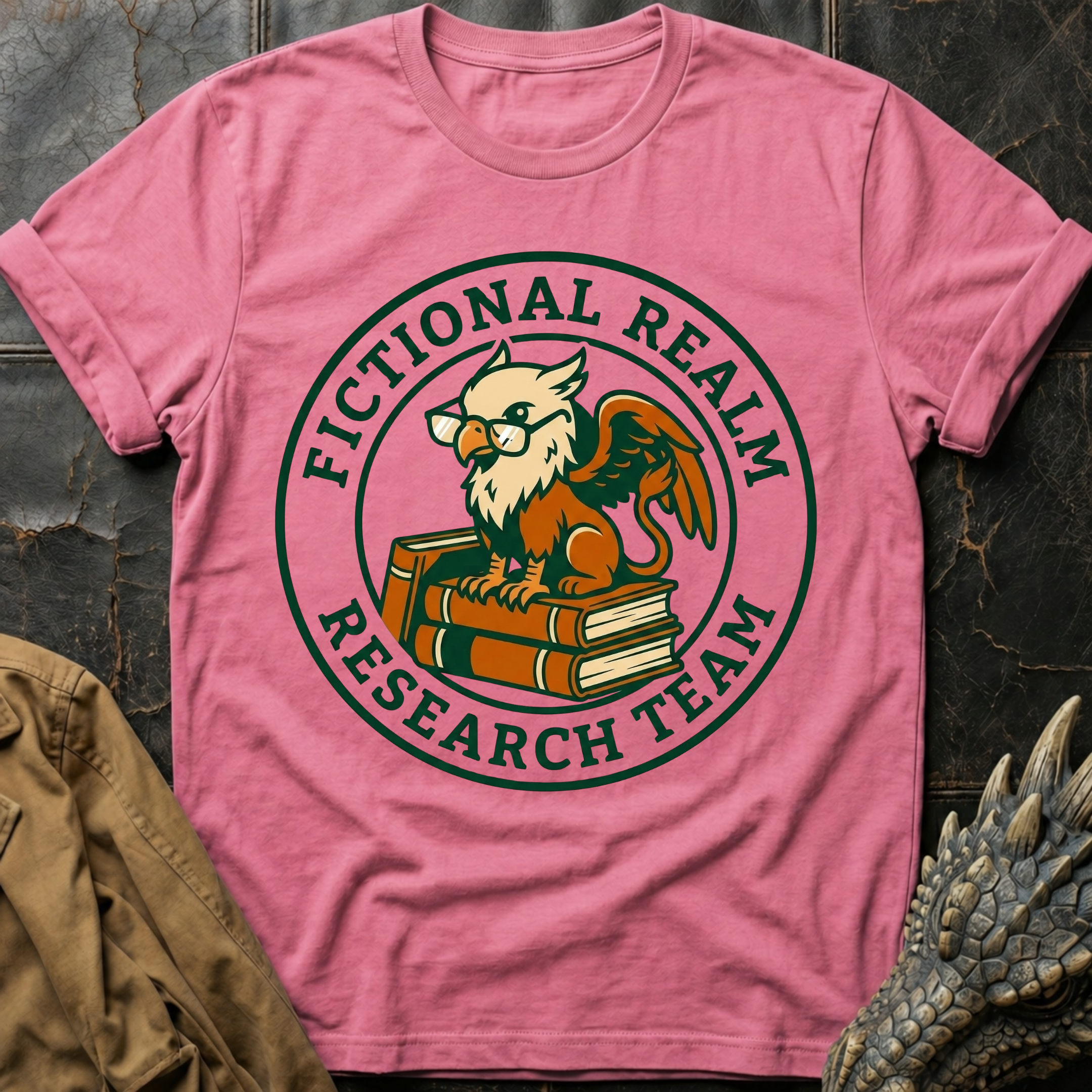 Fictional Realm Research Team T-Shirt