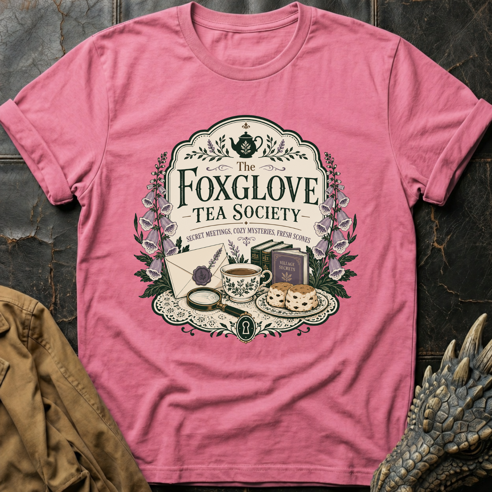 Foxglove Tea Society | T-Shirt