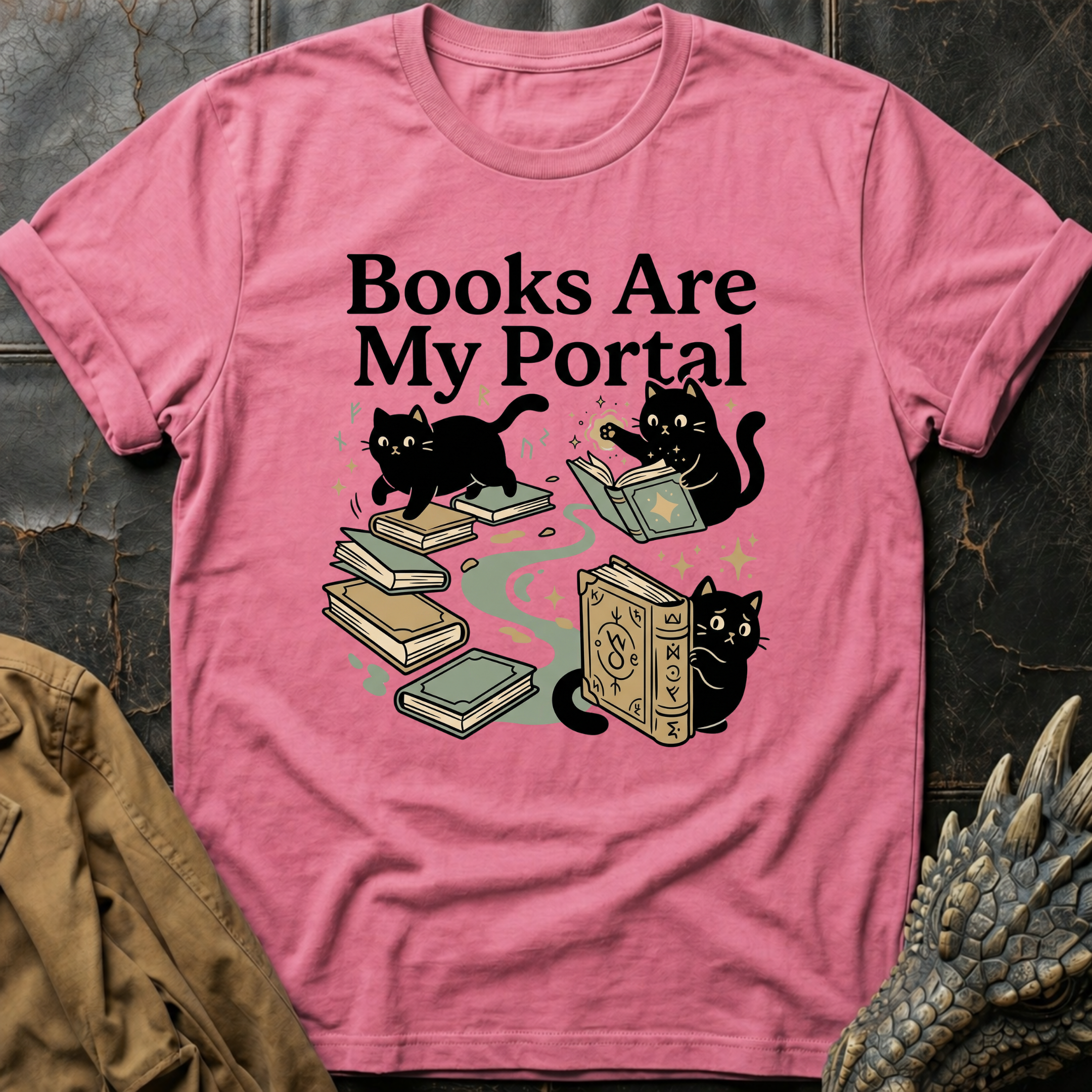Books Are My Portal T-Shirt
