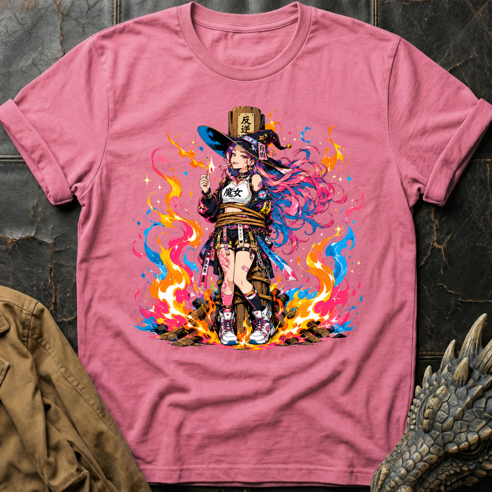 Manga-Style Witch | T-Shirt